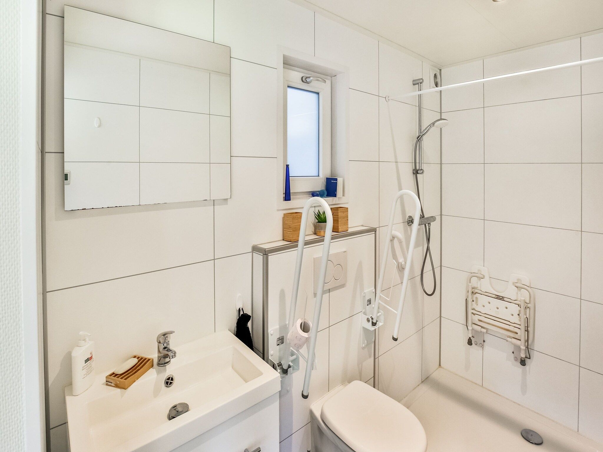 De badkamer van Het Eikeltje in Tripscompagnie