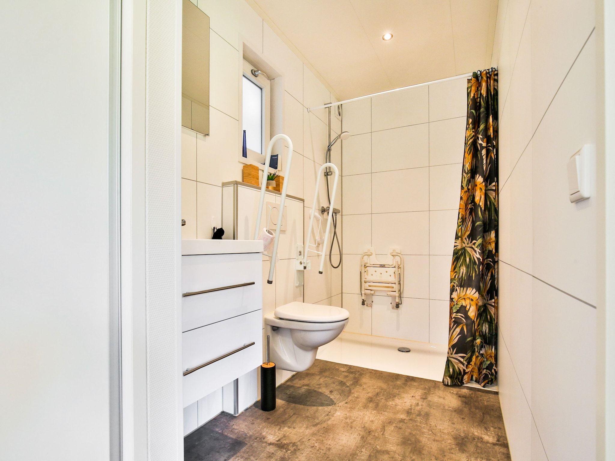 De badkamer van Het Eikeltje in Tripscompagnie