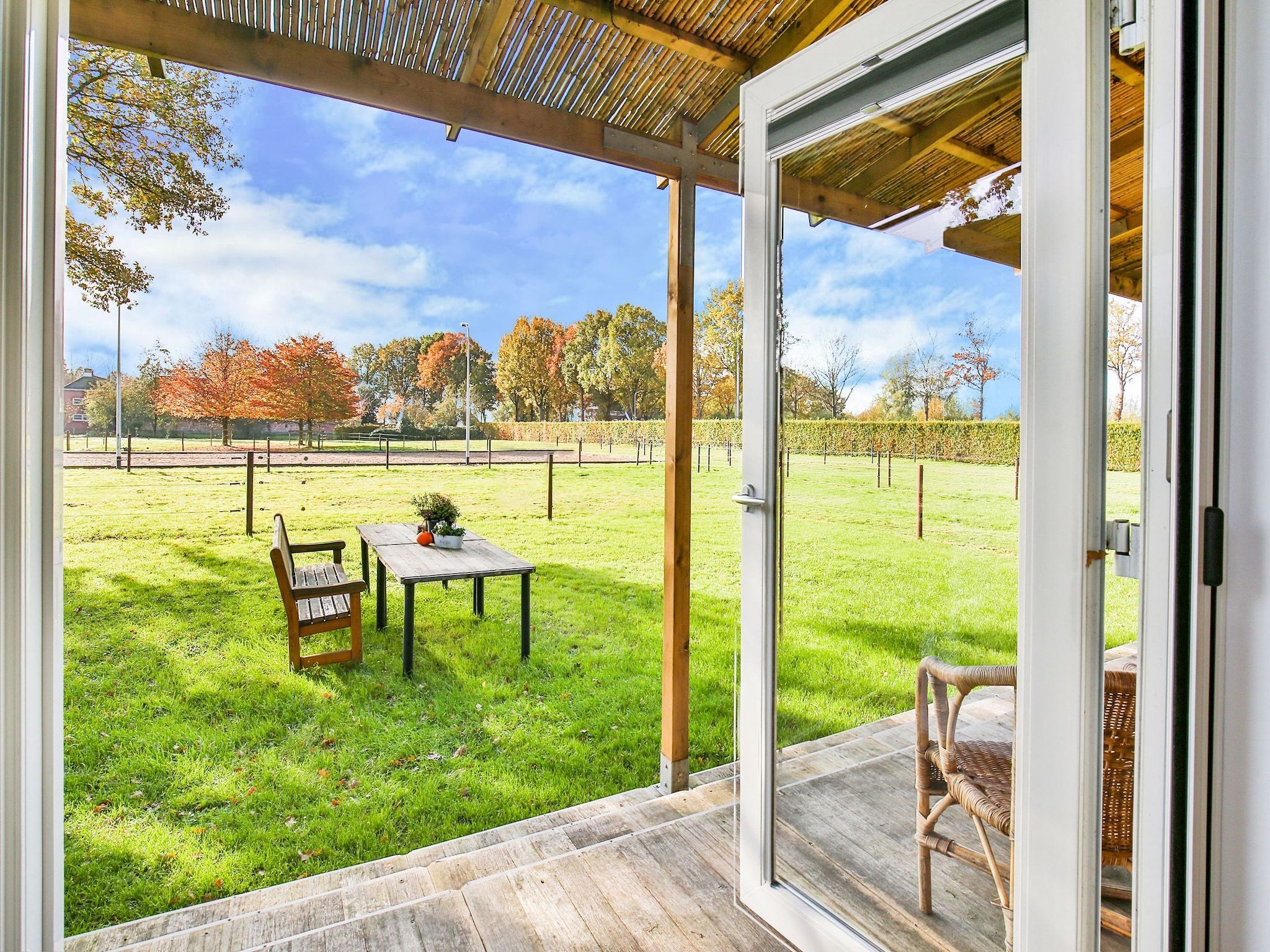 De tuin van Het Eikeltje in Tripscompagnie