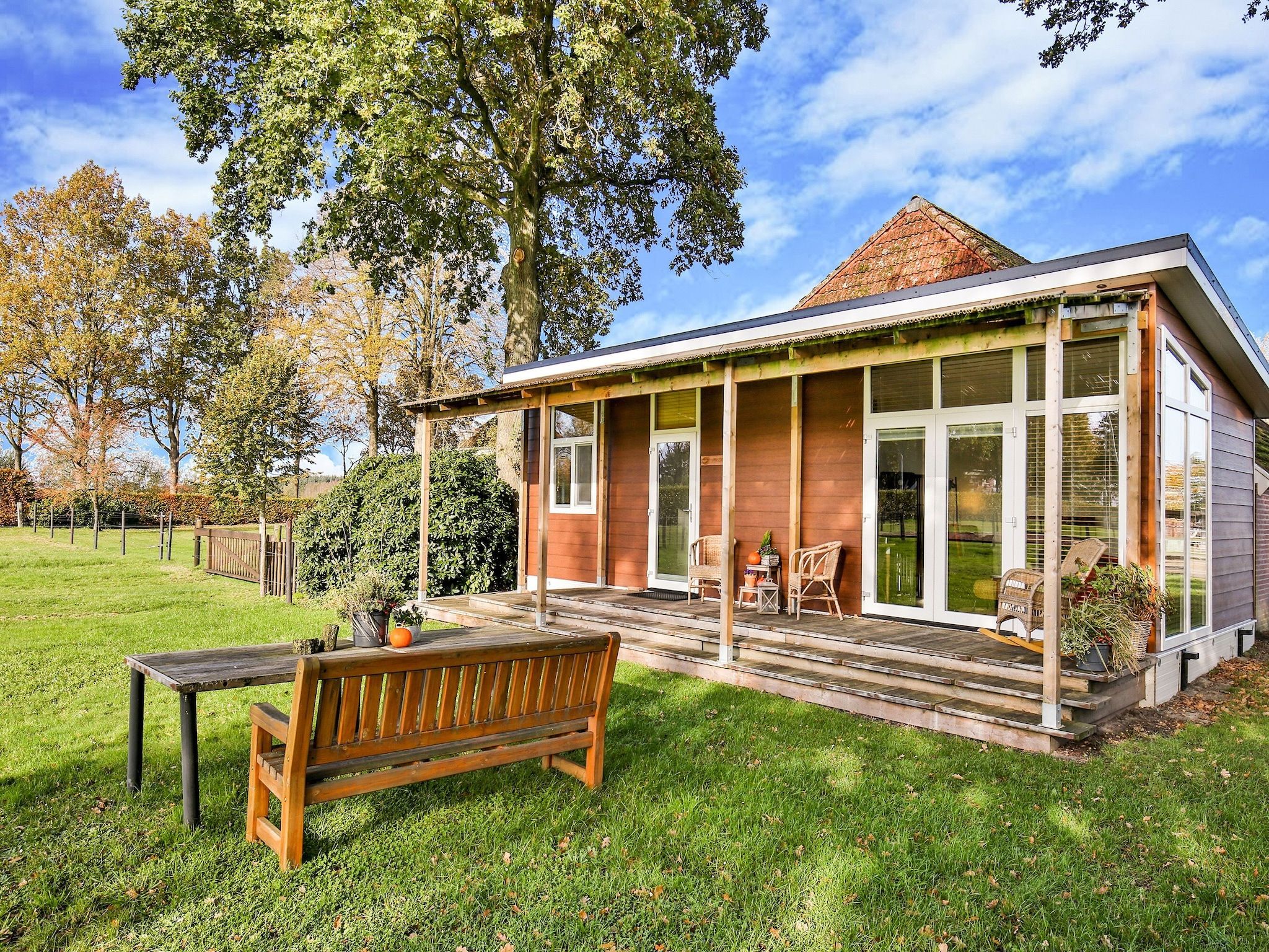 De buitenkant van Het Eikeltje in Tripscompagnie