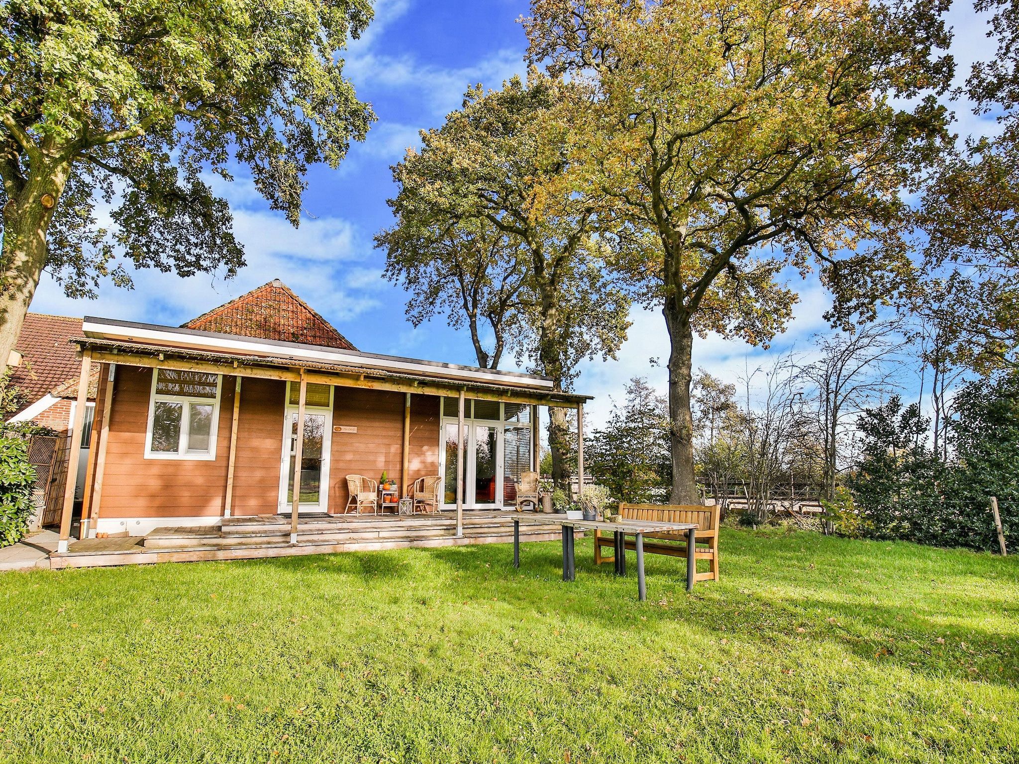 De buitenkant van Het Eikeltje in Tripscompagnie