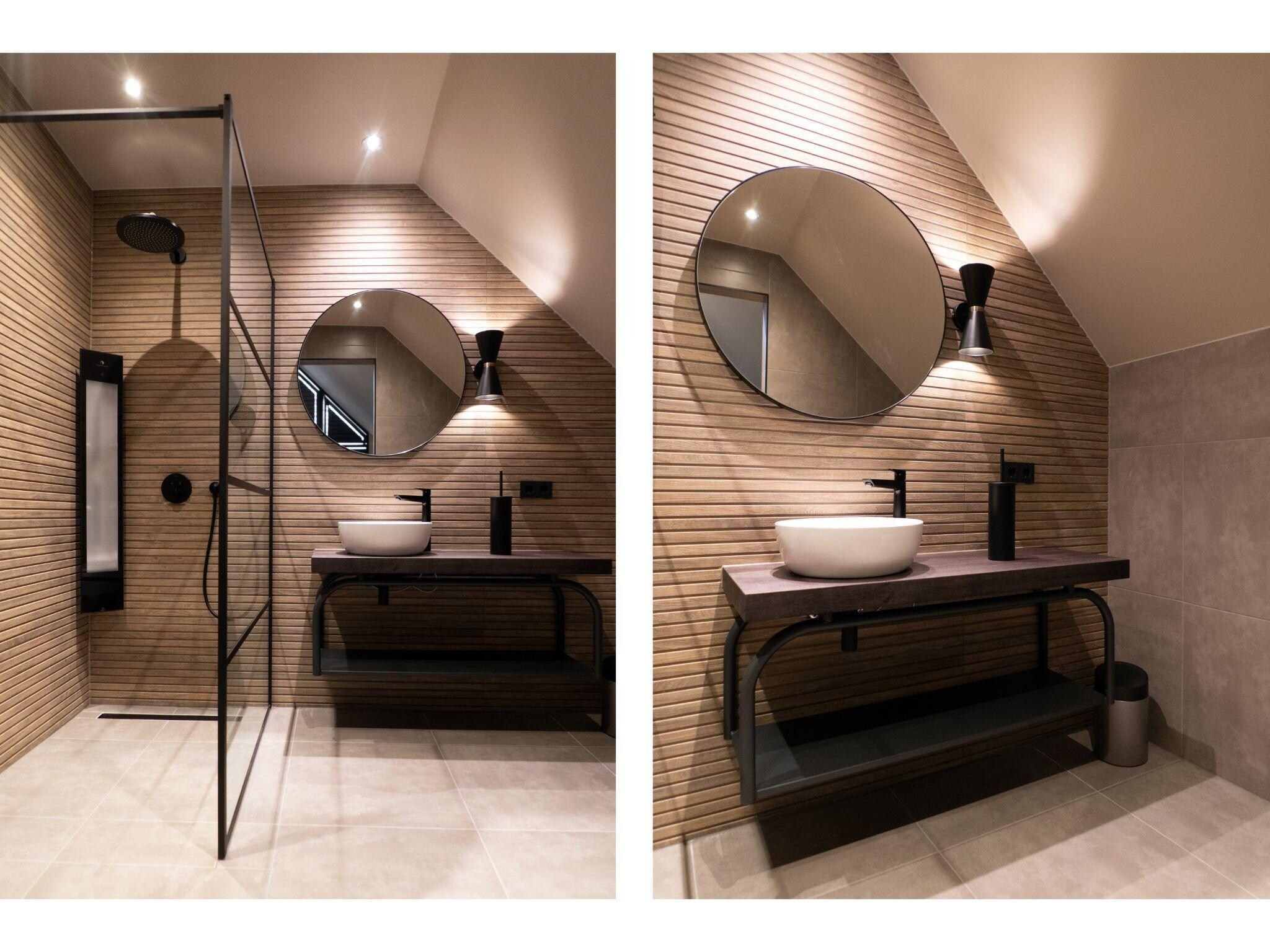 De badkamer van Buytenveldt H1 in De Cocksdorp Texel