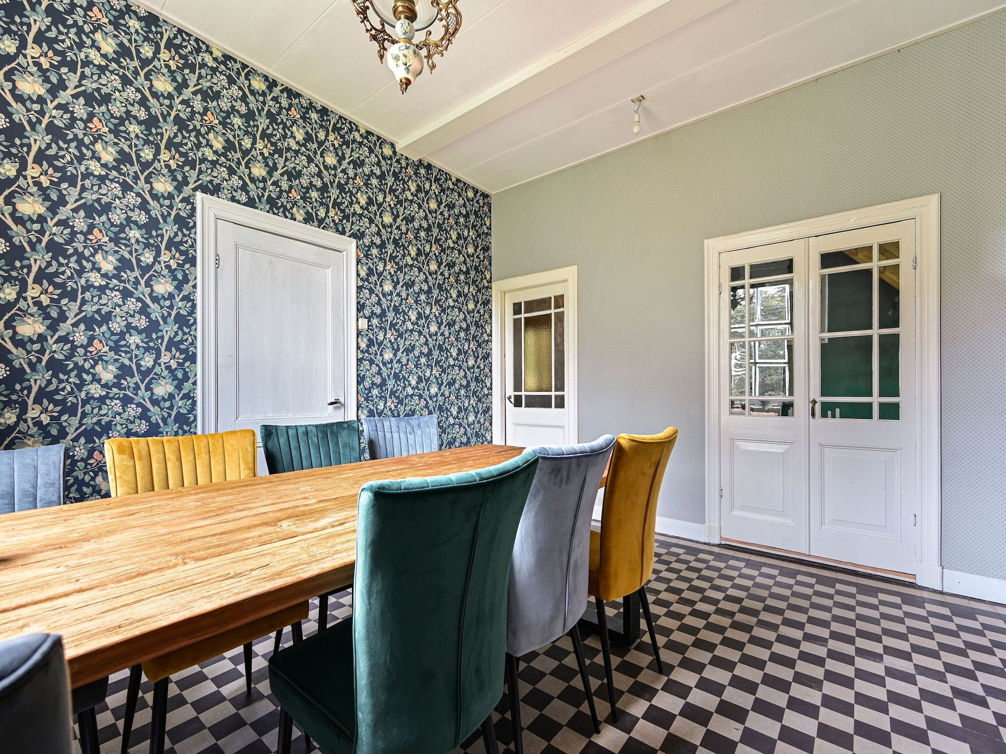 De eetkamer van Welskerveen 5 in De Heurne