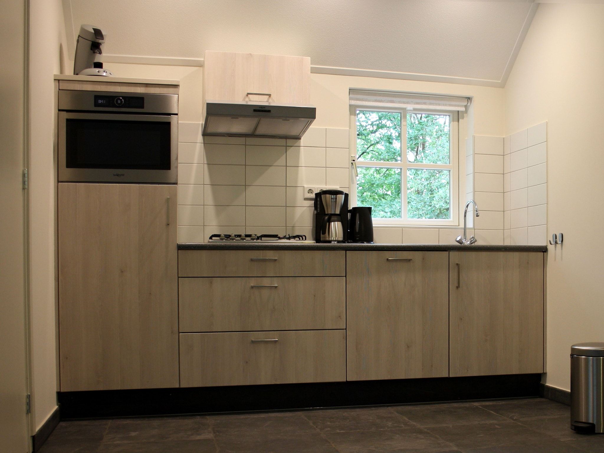 De keuken van Vakantiepark Herperduin 16 in Herpen