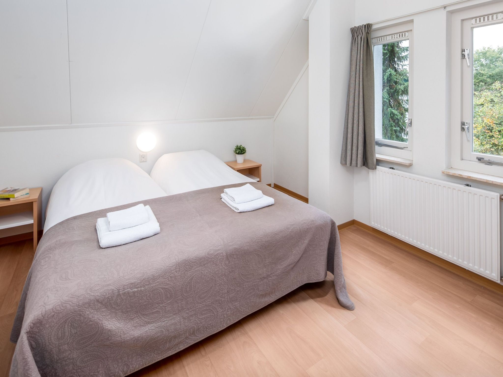 Een slaapkamer van Het Drentse Wold 5 in Hoogersmilde