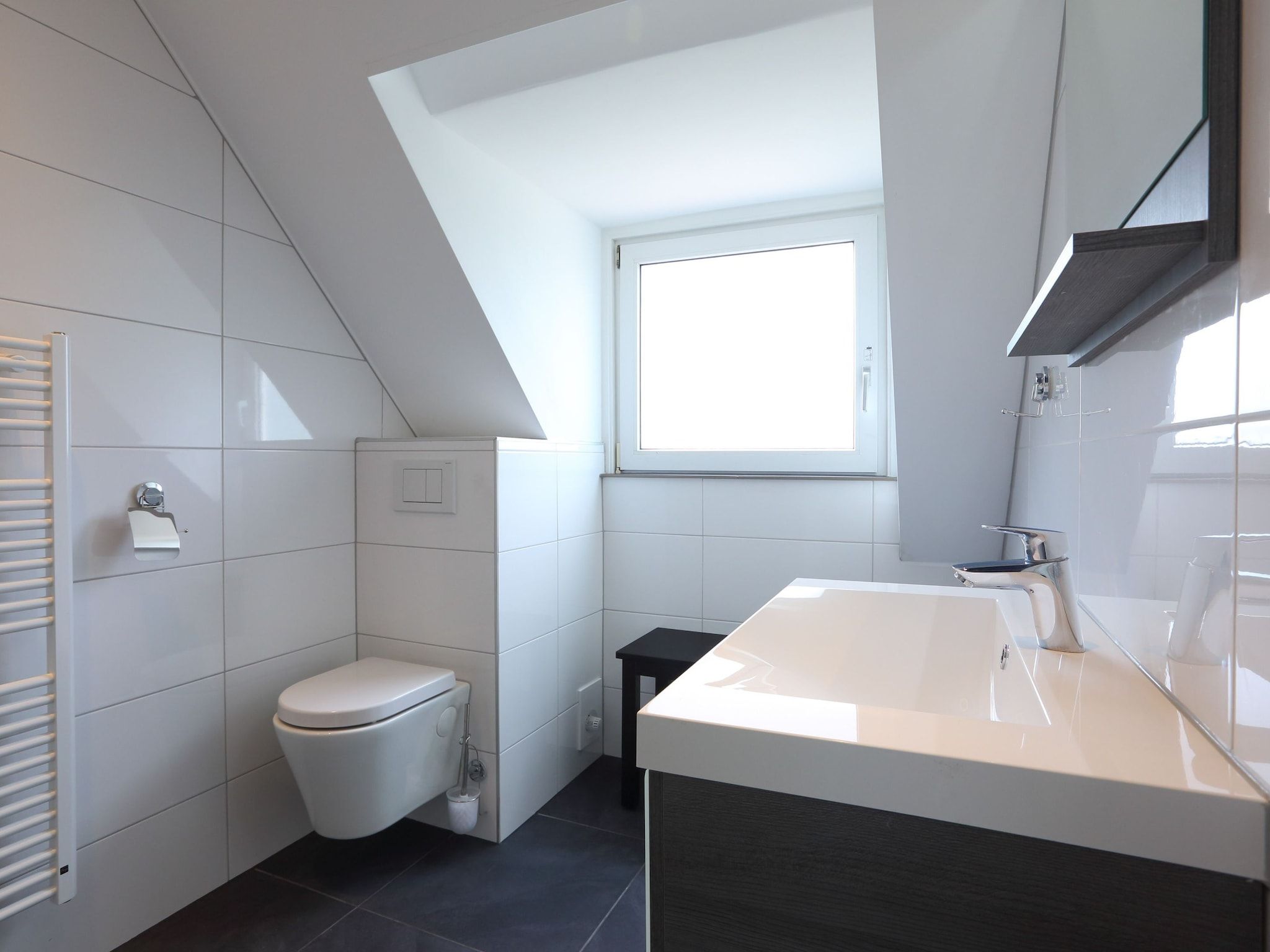 De badkamer van Vakantiepark Emslandermeer 7 in Vlagtwedde