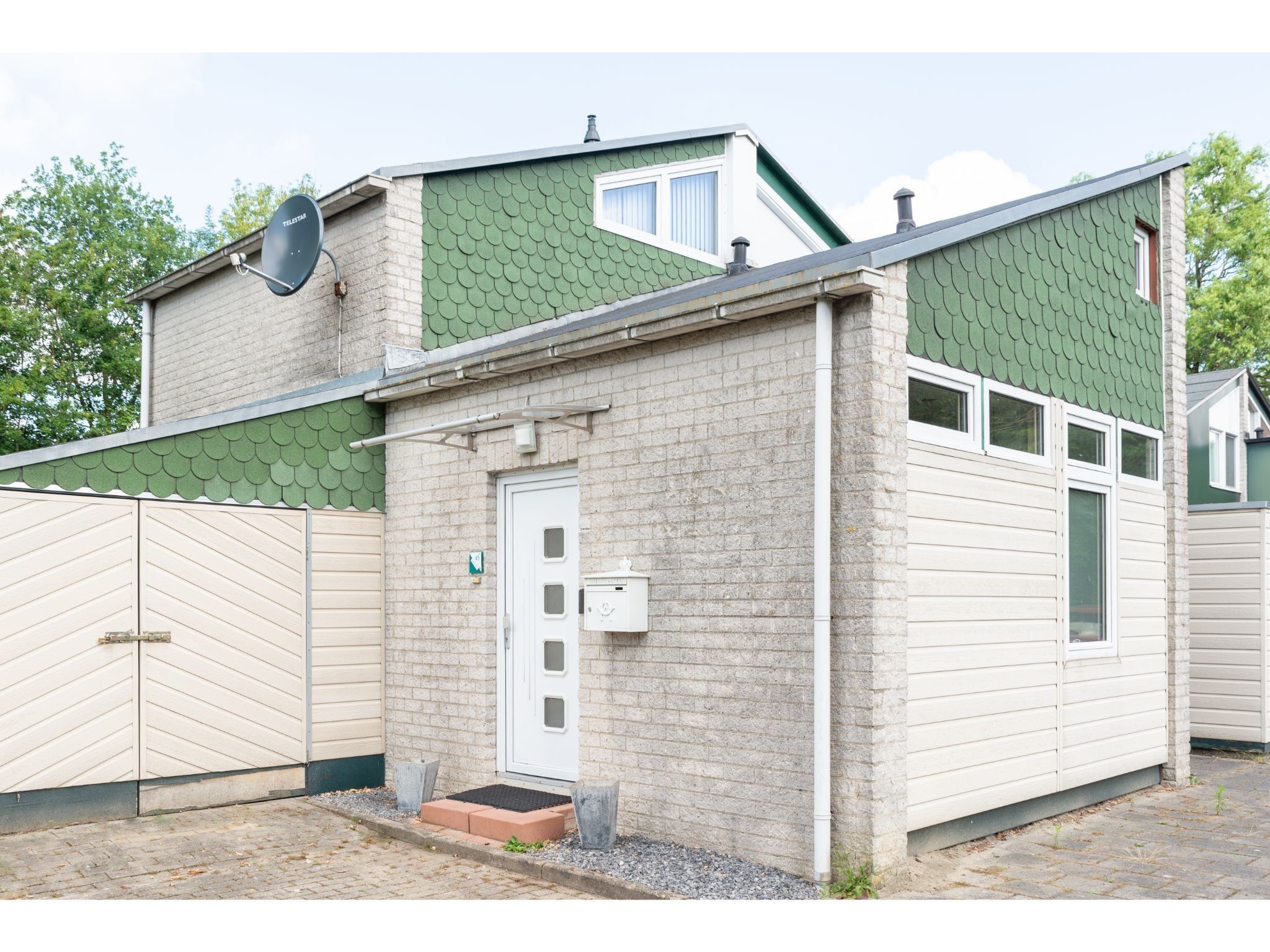 De buitenkant van Smallengange 45 in Kortgene