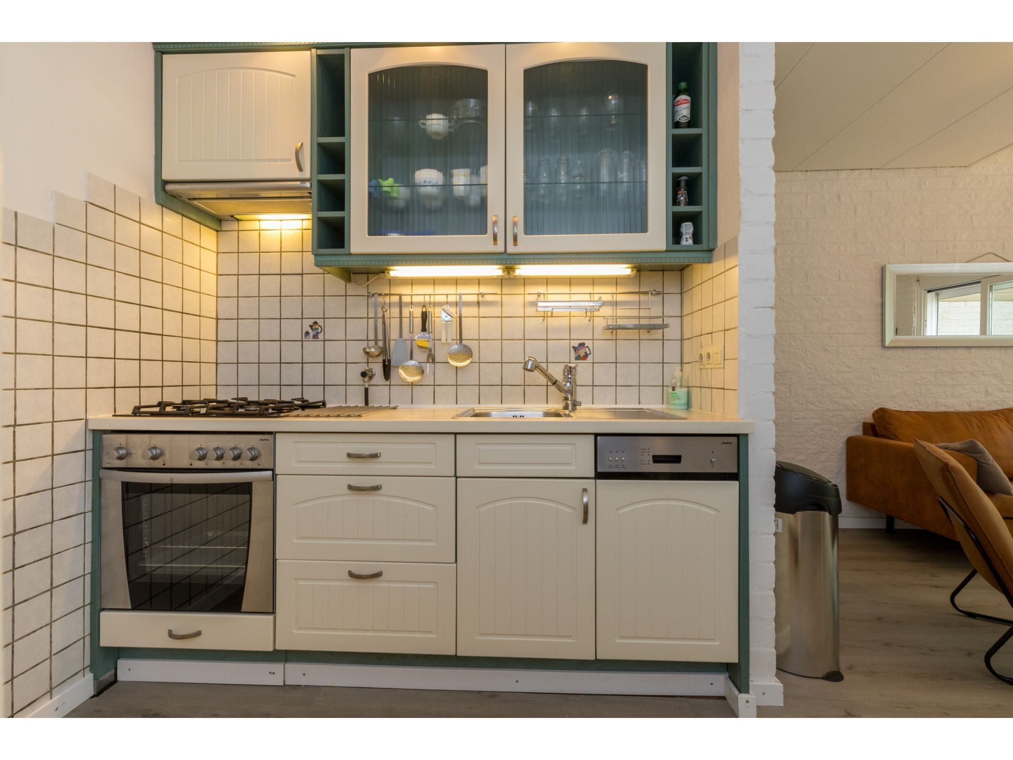 De keuken van Smallengange 45 in Kortgene