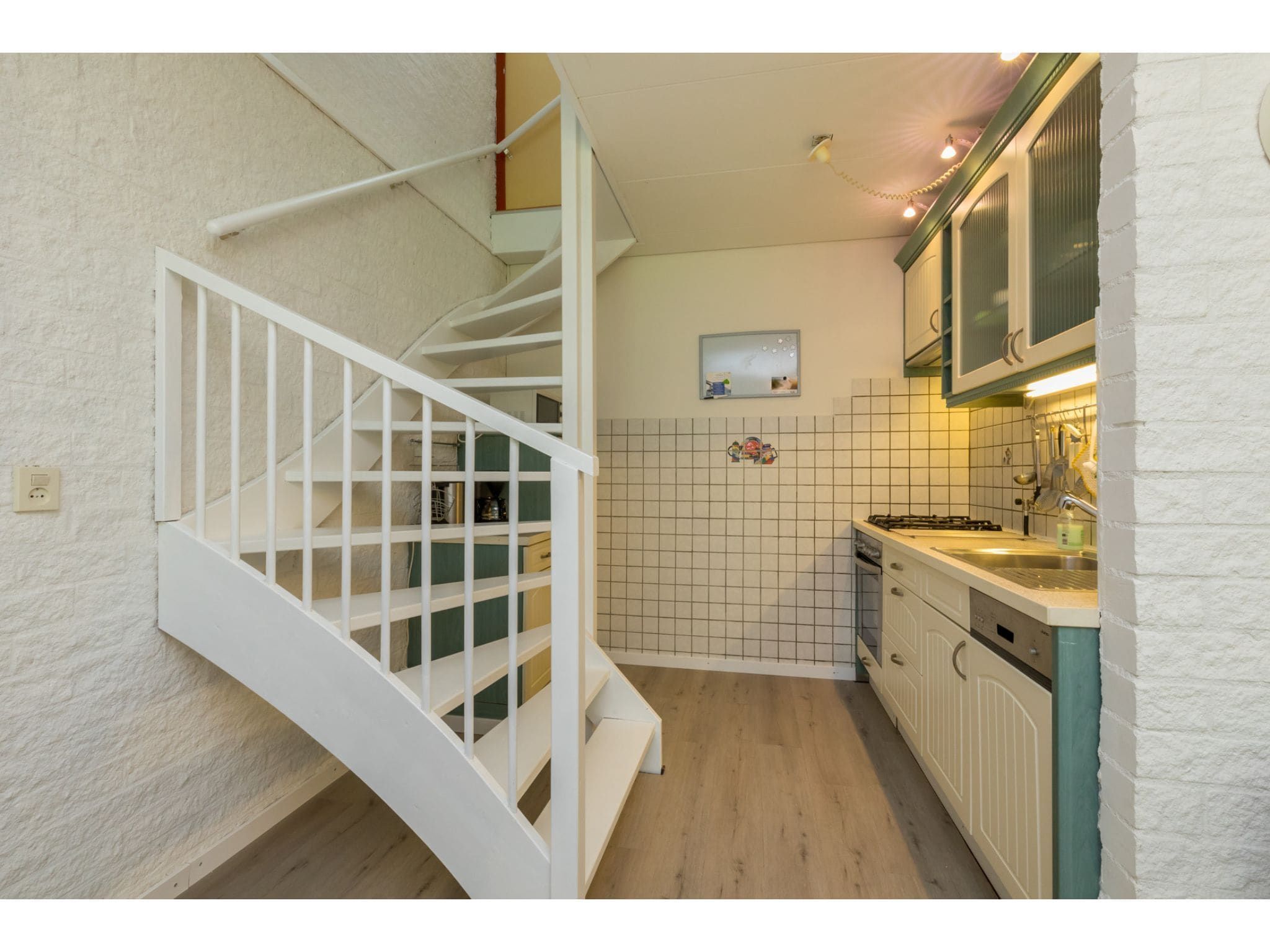 De keuken van Smallengange 45 in Kortgene