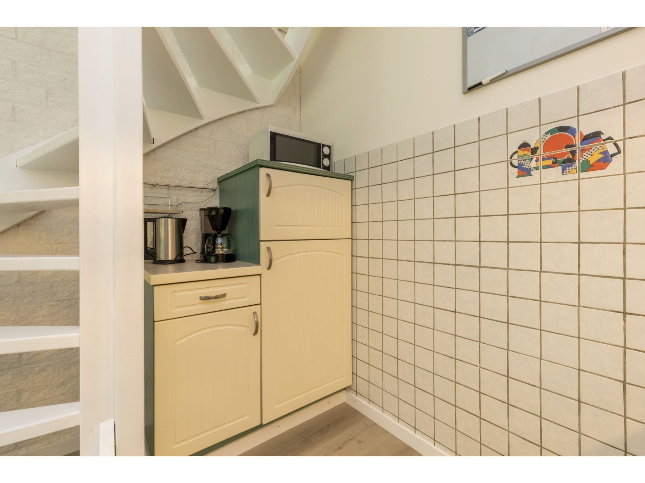 De keuken van Smallengange 45 in Kortgene