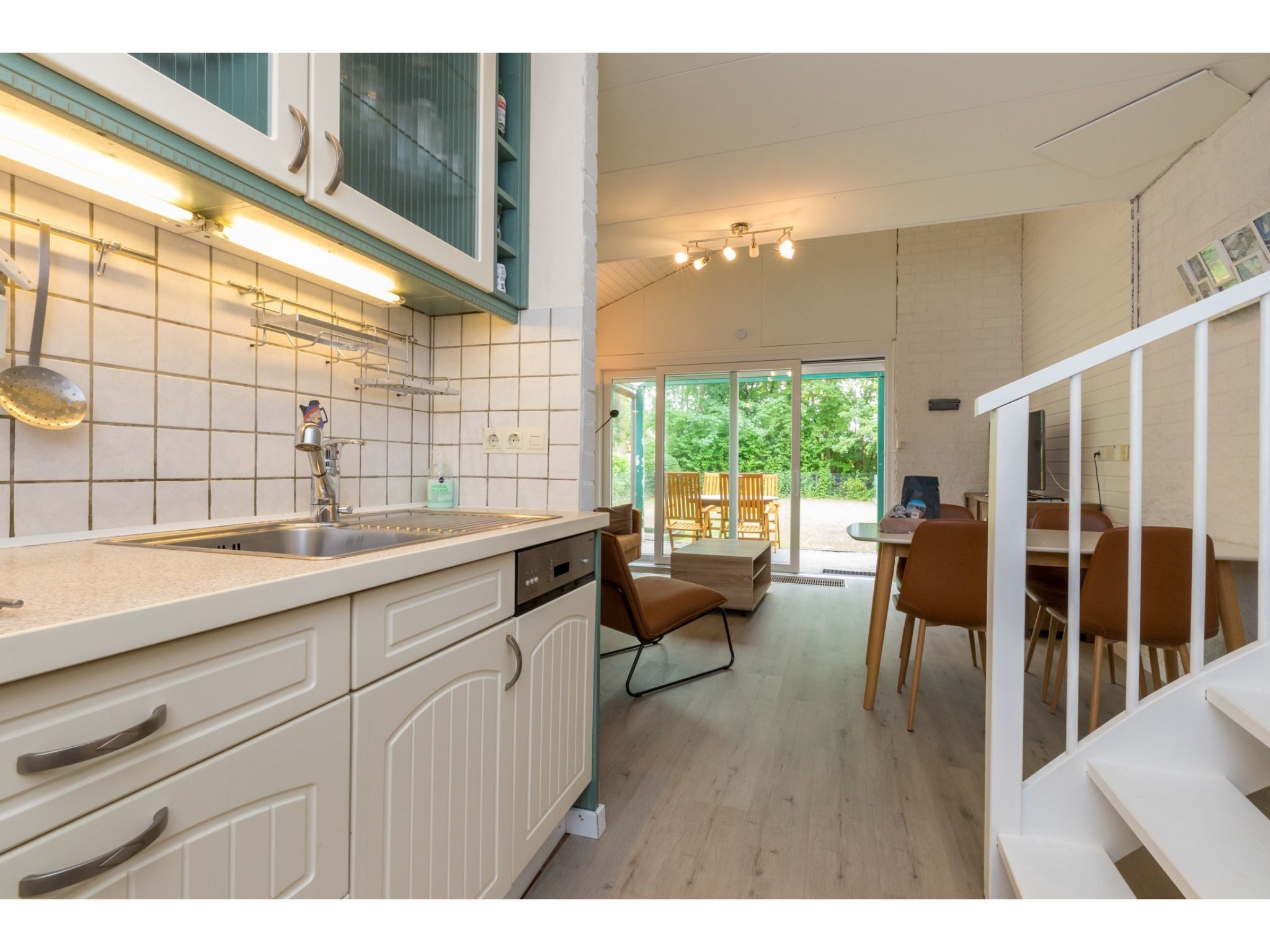 De keuken van Smallengange 45 in Kortgene