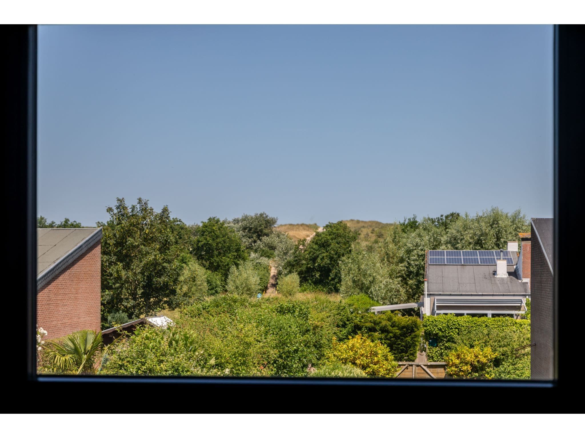 Het uitzicht vanaf Lepelblad 42 in Nieuwvliet-Bad