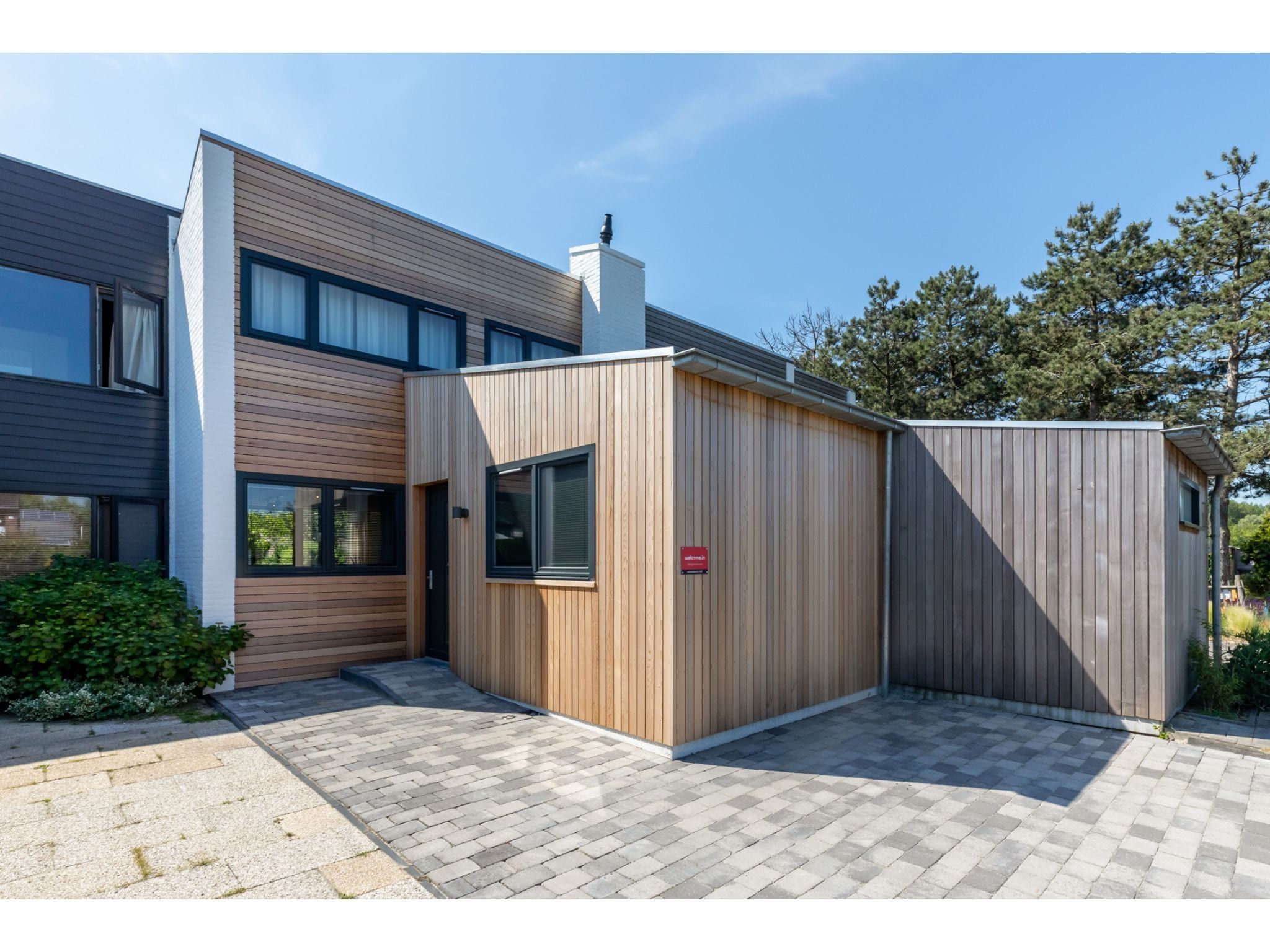 De buitenkant van Lepelblad 42 in Nieuwvliet-Bad