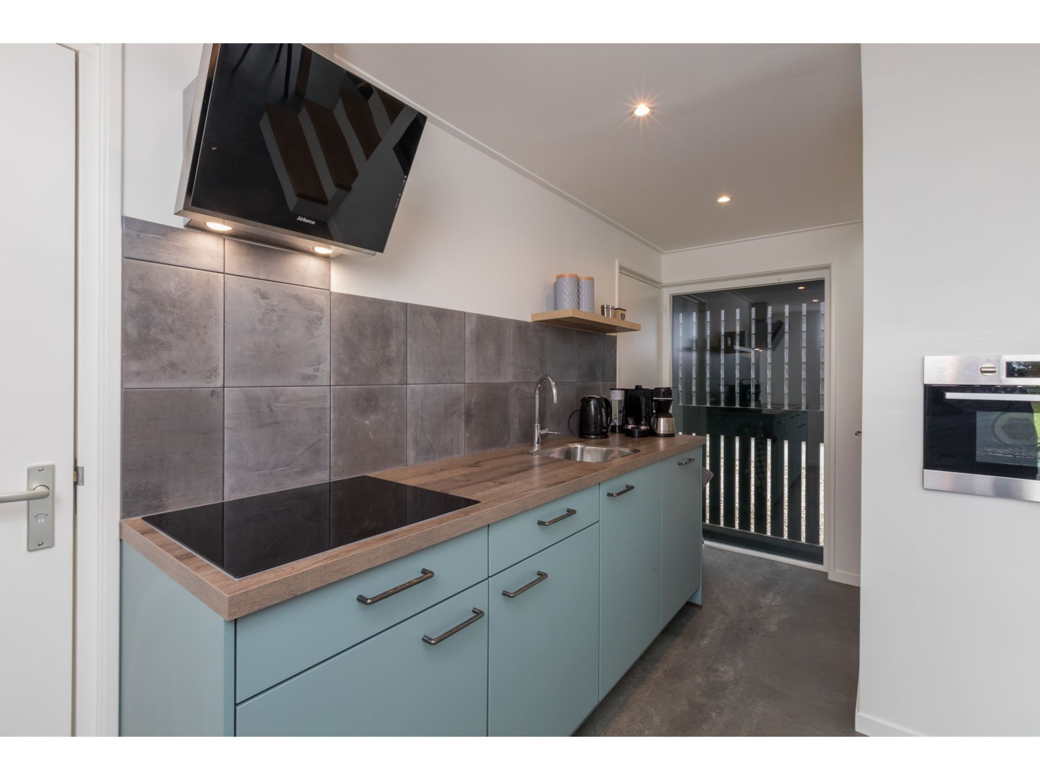 De keuken van Vakantiehuis Groeneweg 3 'Jikkemien in Koudekerke