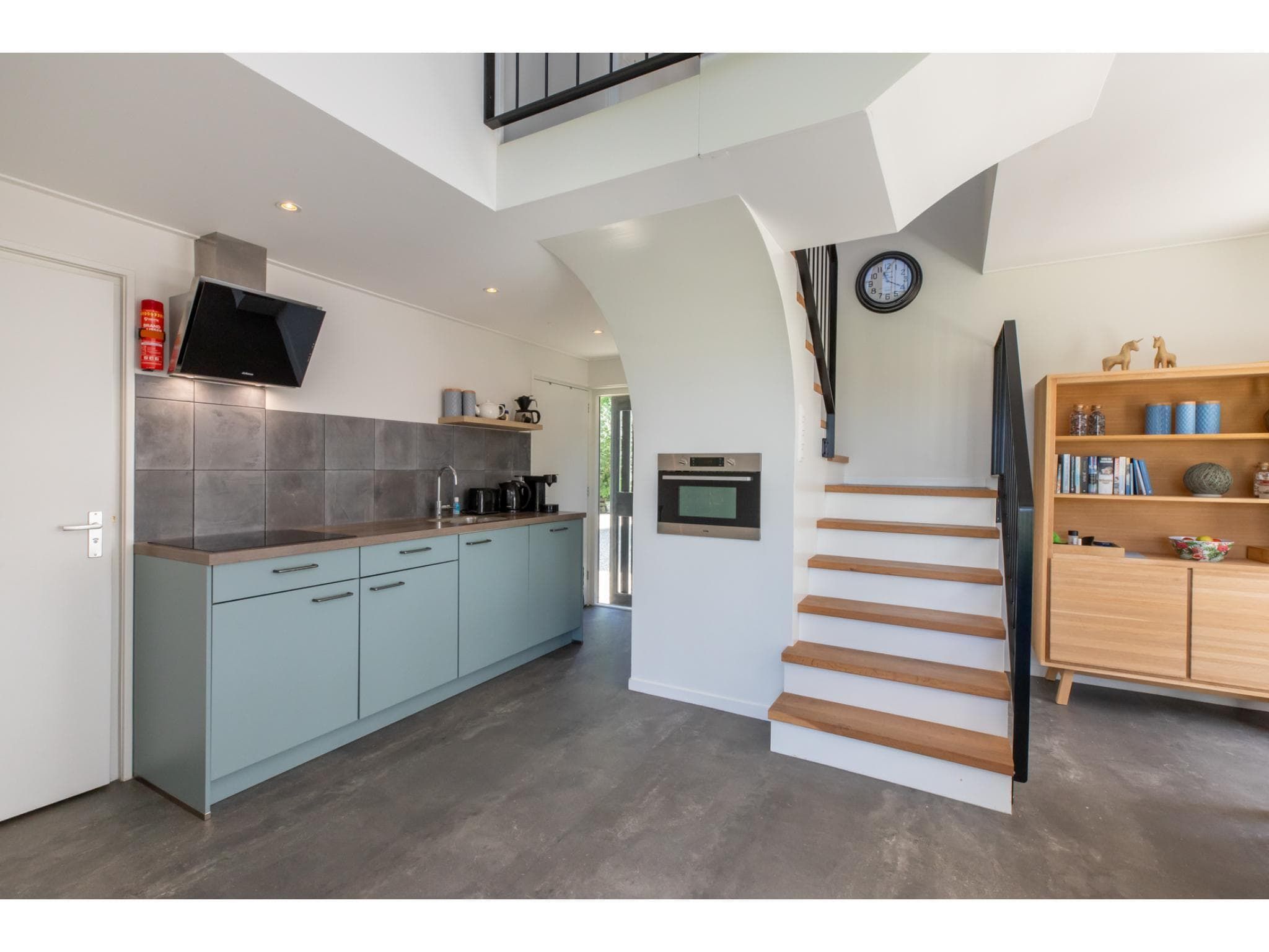 De keuken van Vakantiehuis Groeneweg 3 'Jikkemien in Koudekerke