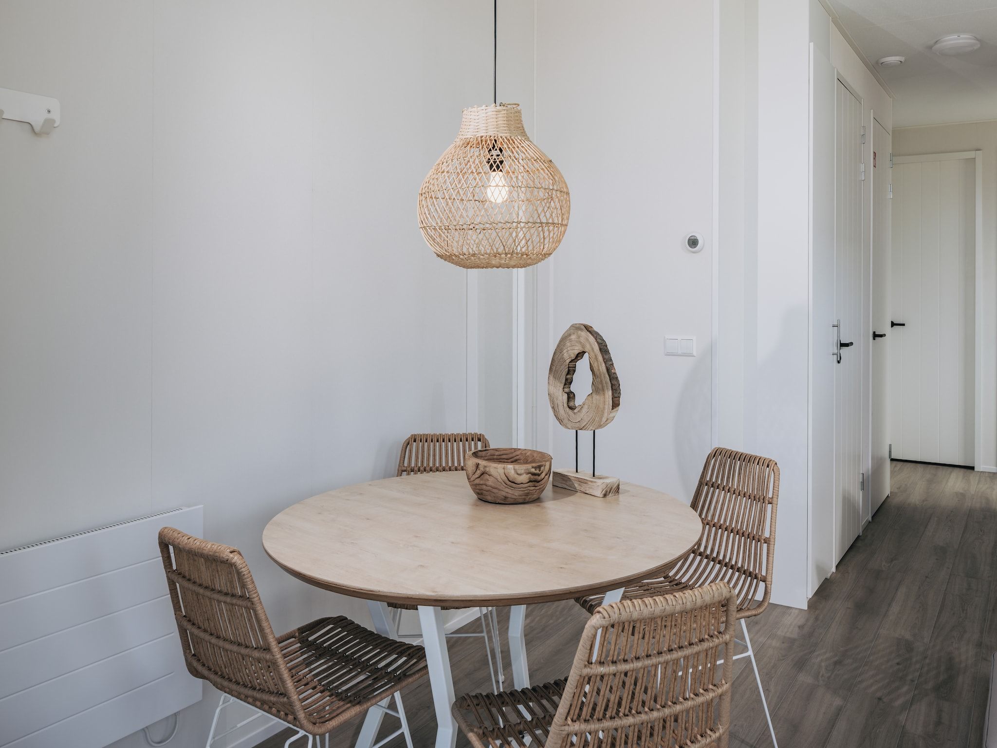 De eetkamer van Park Wijdenes 1 in Wijdenes