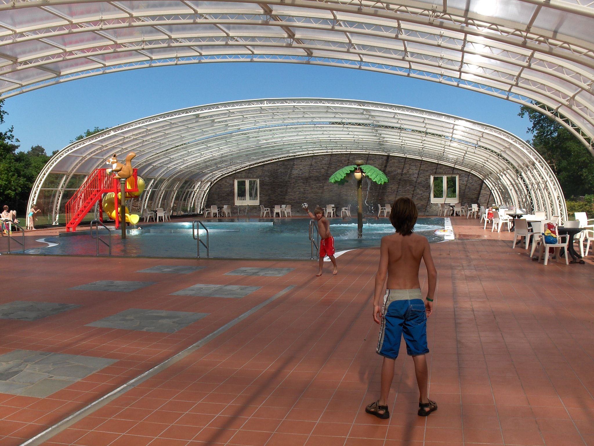 Parkfaciliteiten bij Vakantiepark Herperduin 19 in Herpen