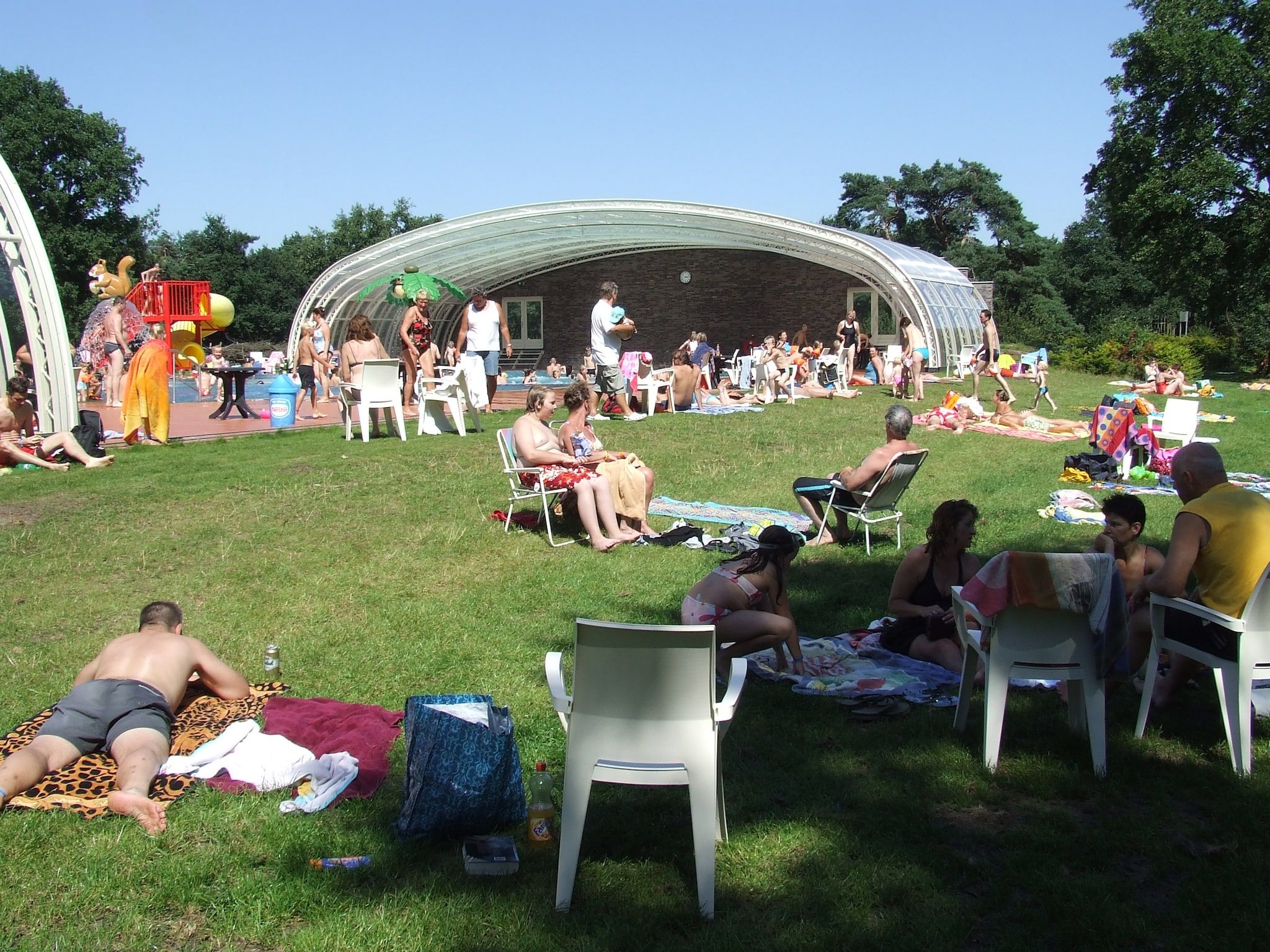 Parkfaciliteiten bij Vakantiepark Herperduin 19 in Herpen