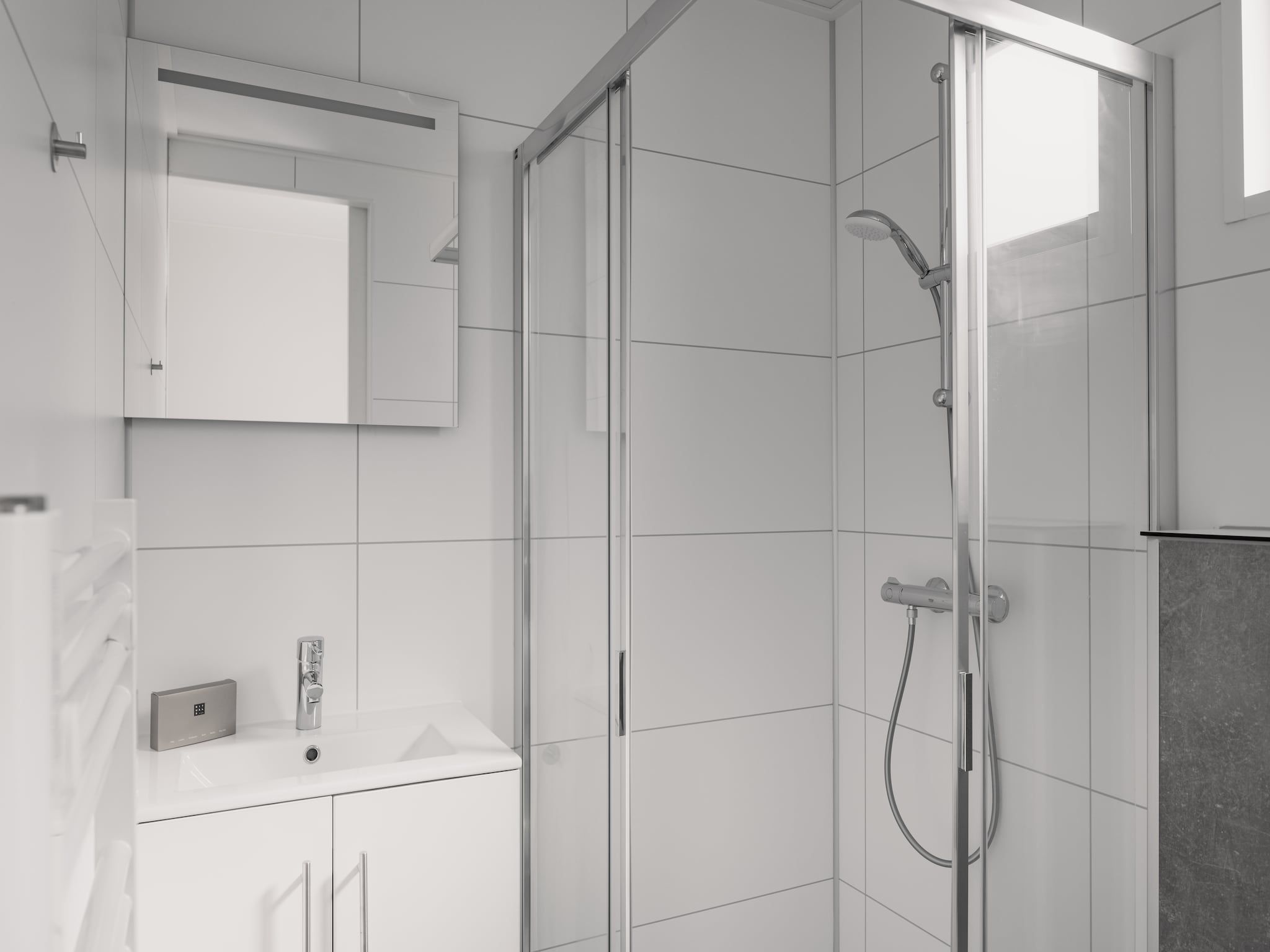 De badkamer van Park Wijdenes 2 in Wijdenes