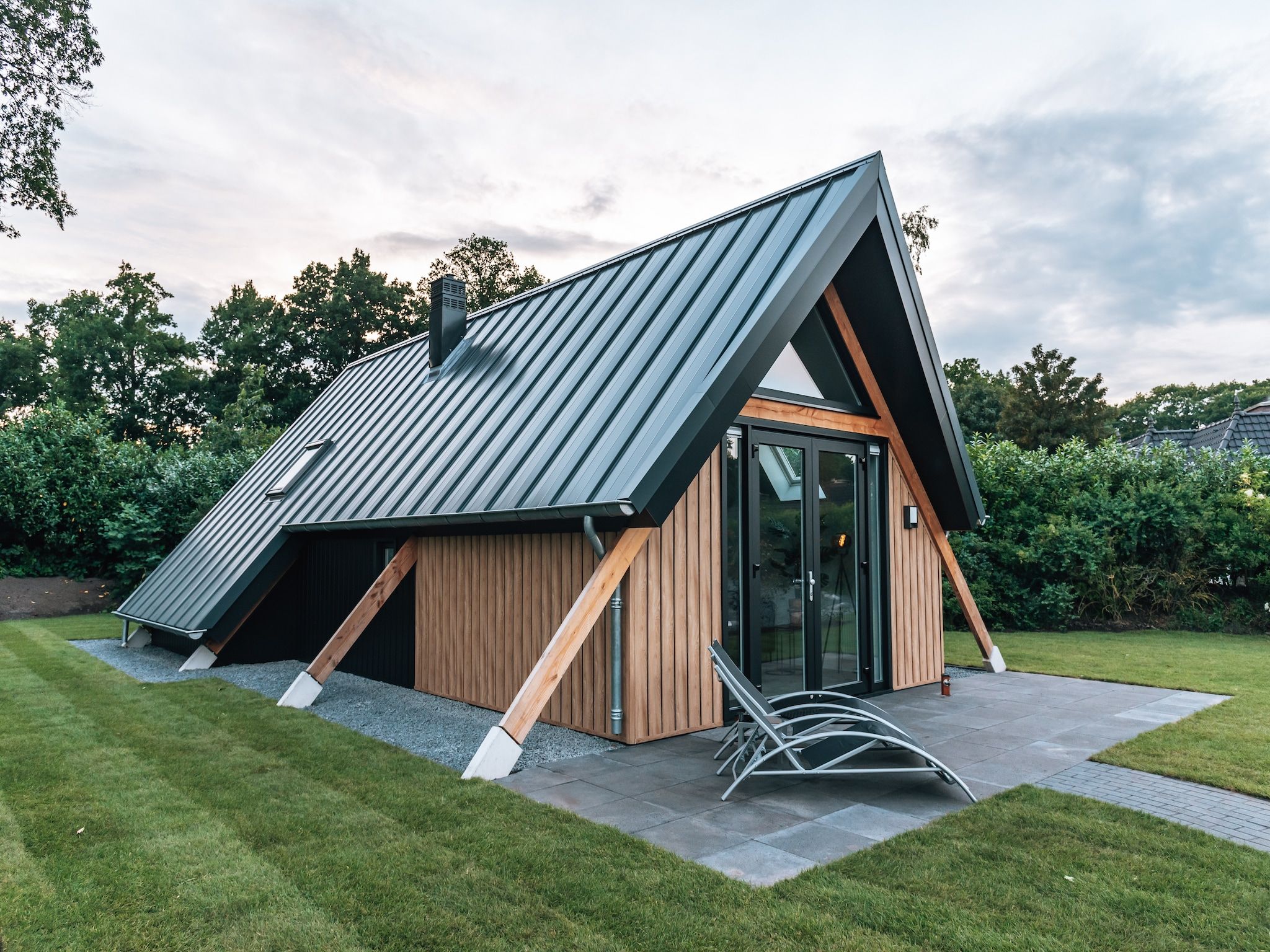 De buitenkant van Landgoed De IJsvogel 11 in Voorthuizen