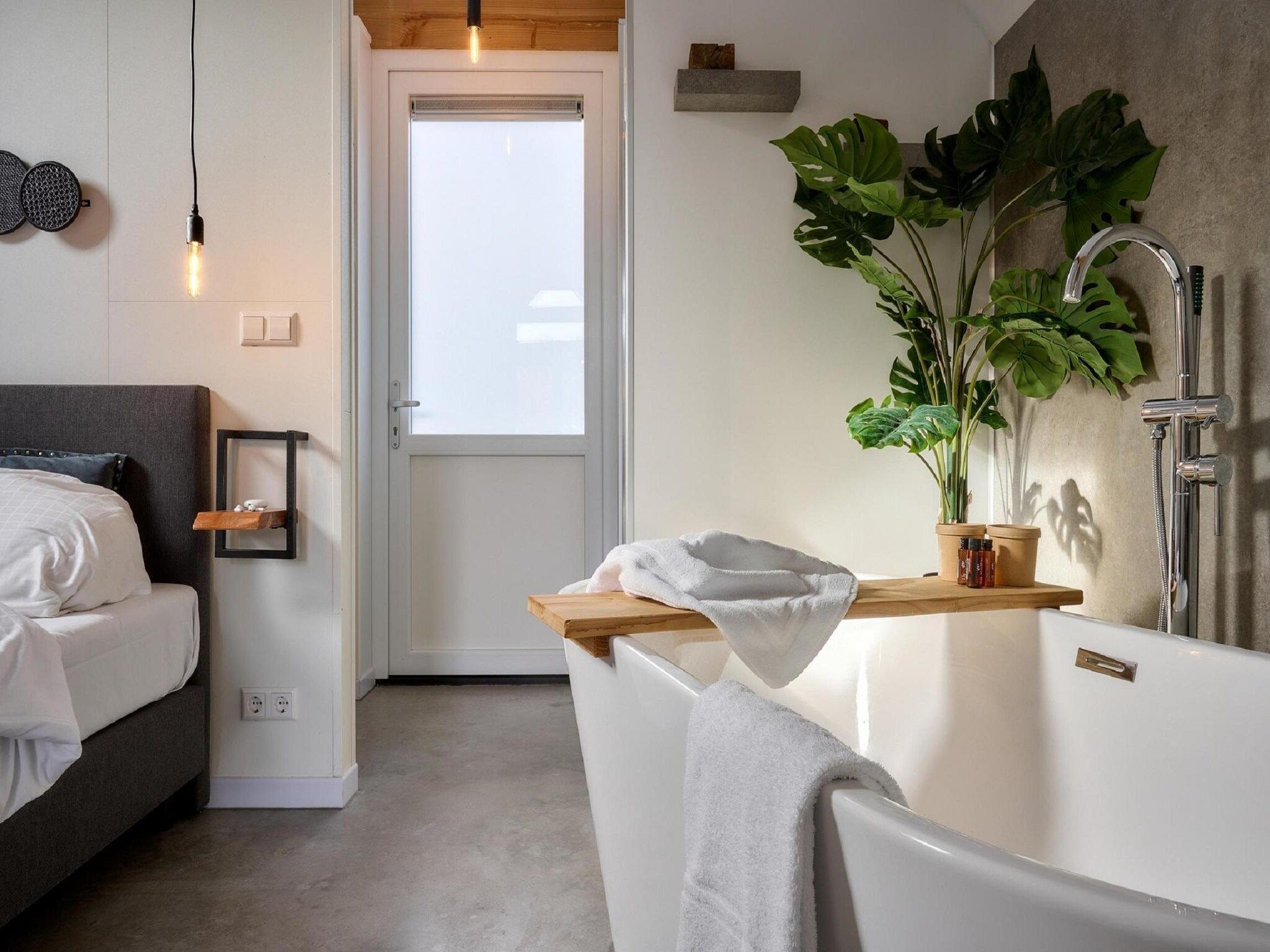 De badkamer van Landgoed De IJsvogel 11 in Voorthuizen