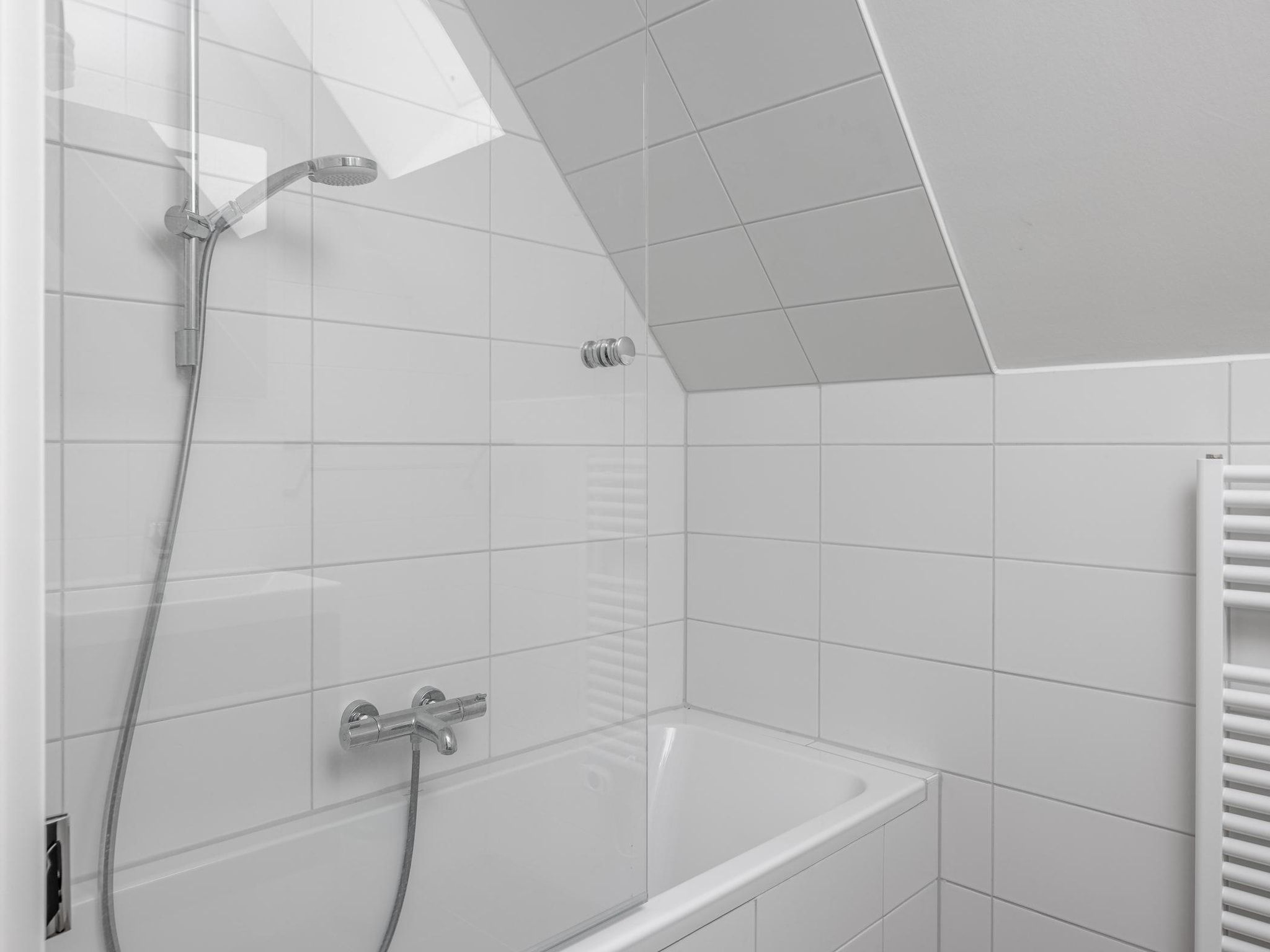 De badkamer van Park Veerse Kreek 1 in Wolphaartsdijk