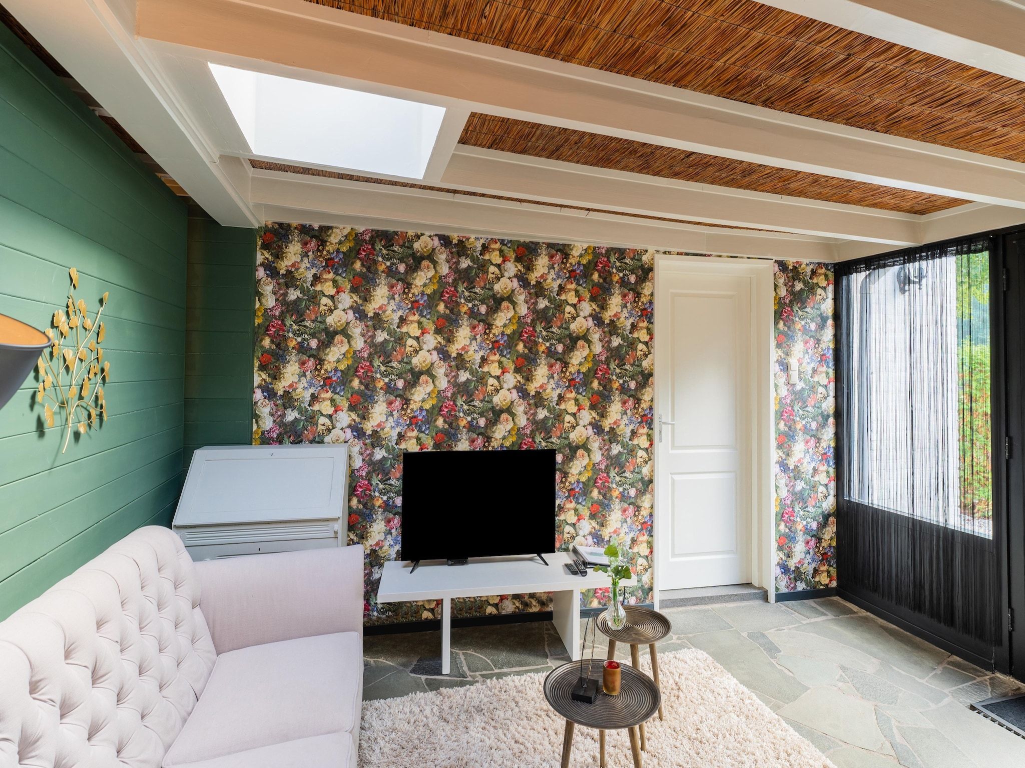 De woonkamer van Familiehuis Ruighenrode in Lochem