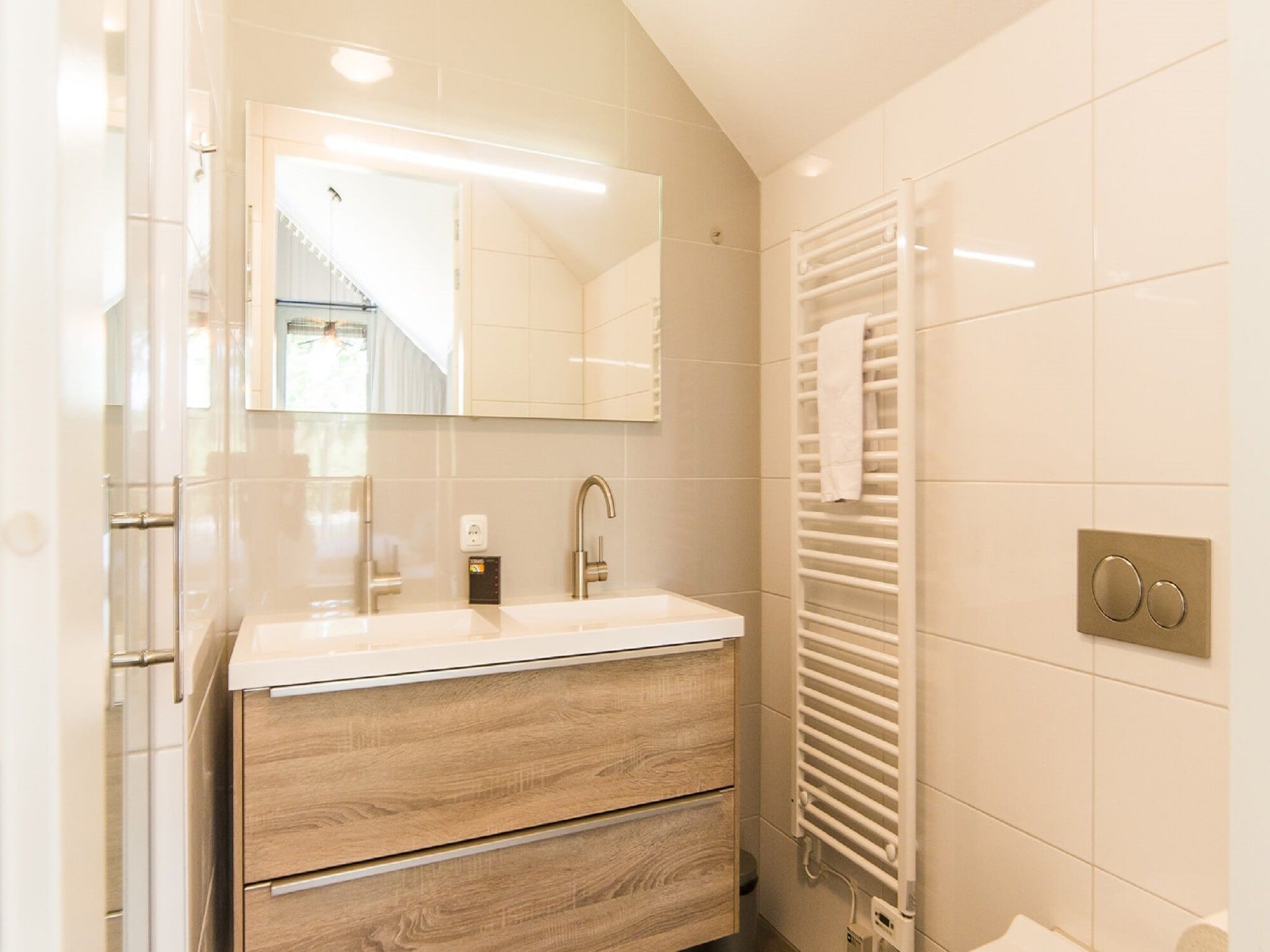 De badkamer van Resort Maastricht 26 in Maastricht