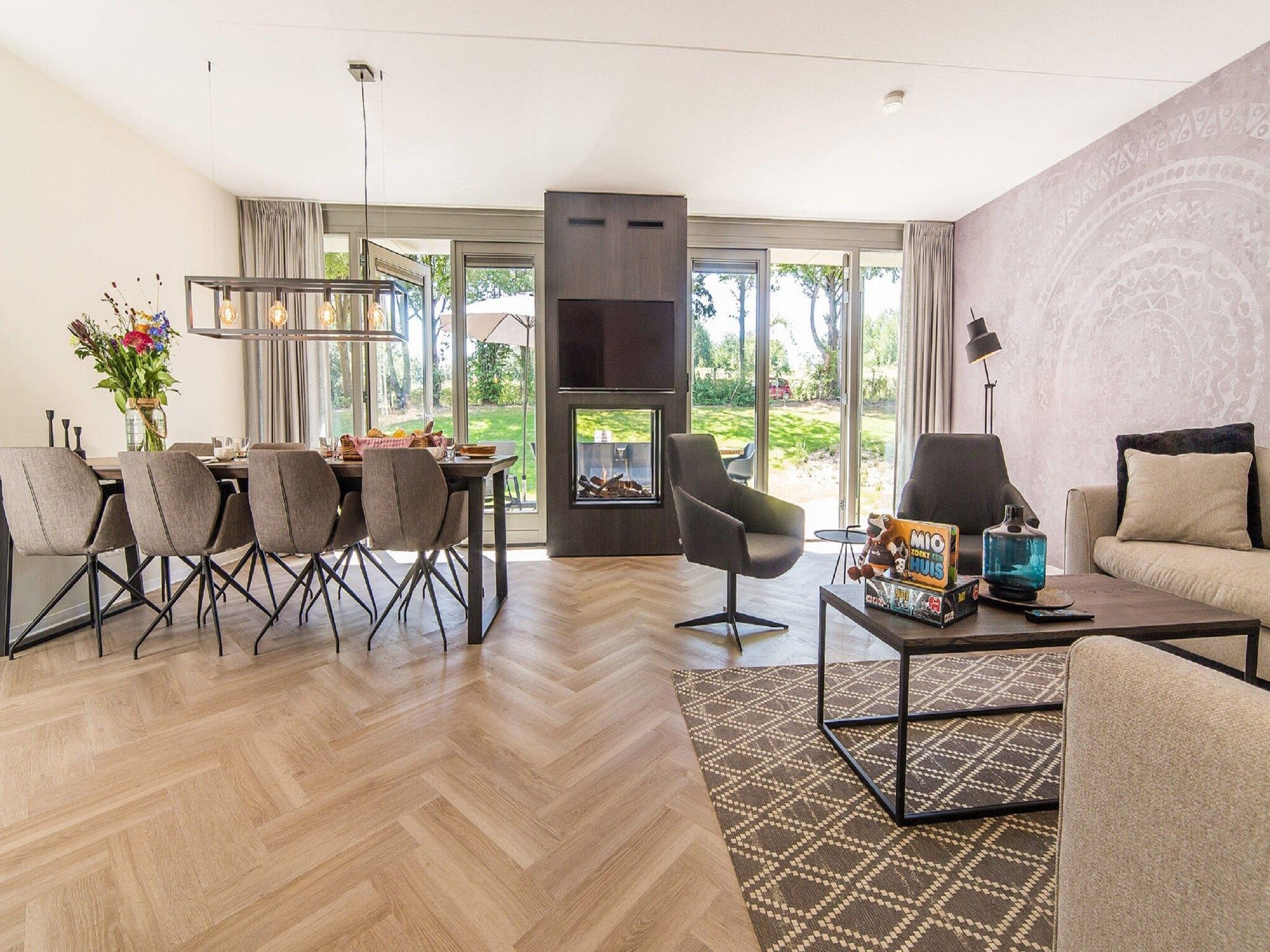 De eetkamer van Resort Maastricht 28 in Maastricht