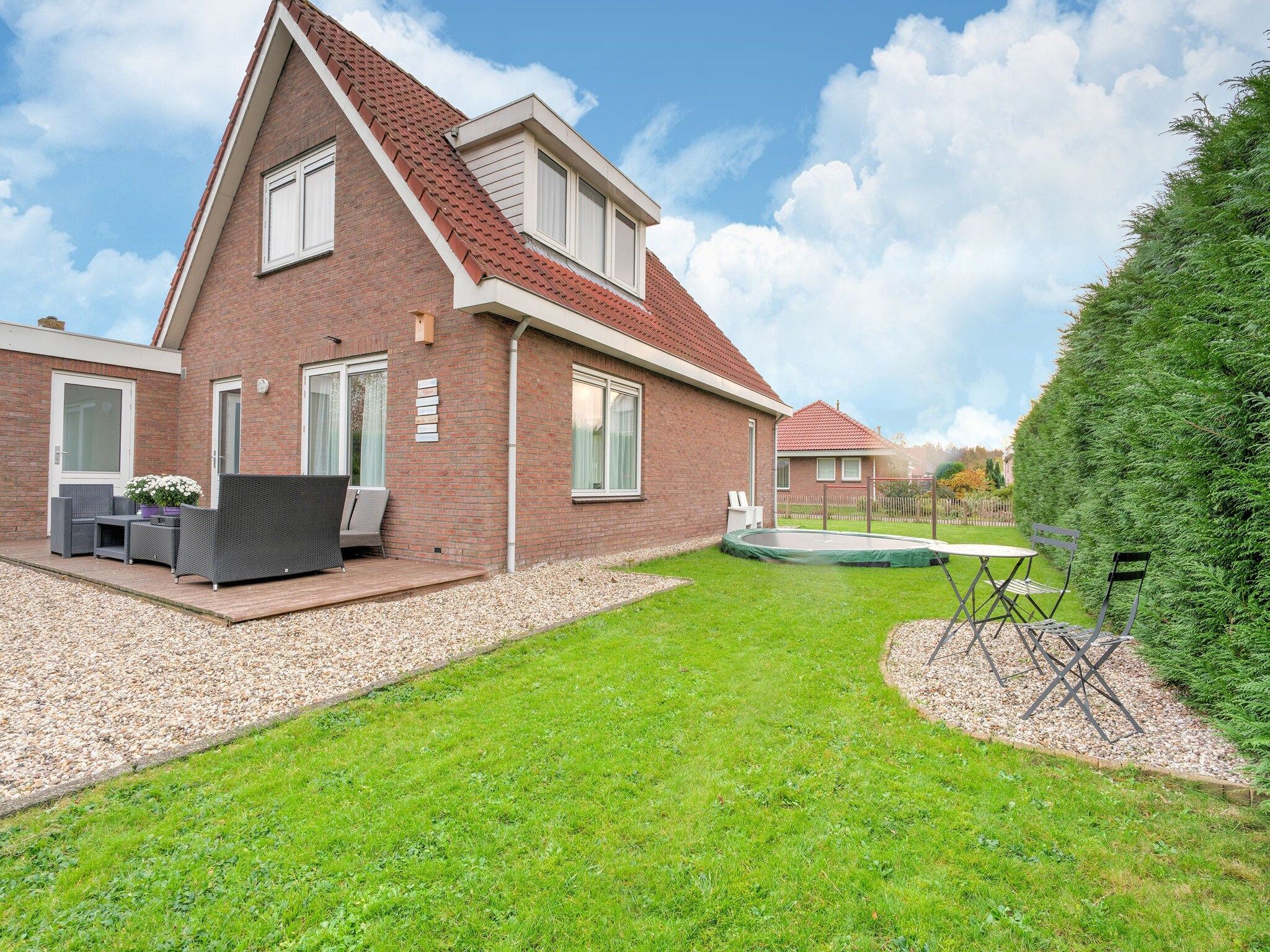 De buitenkant van Zonnig Hosterwold in Zeewolde