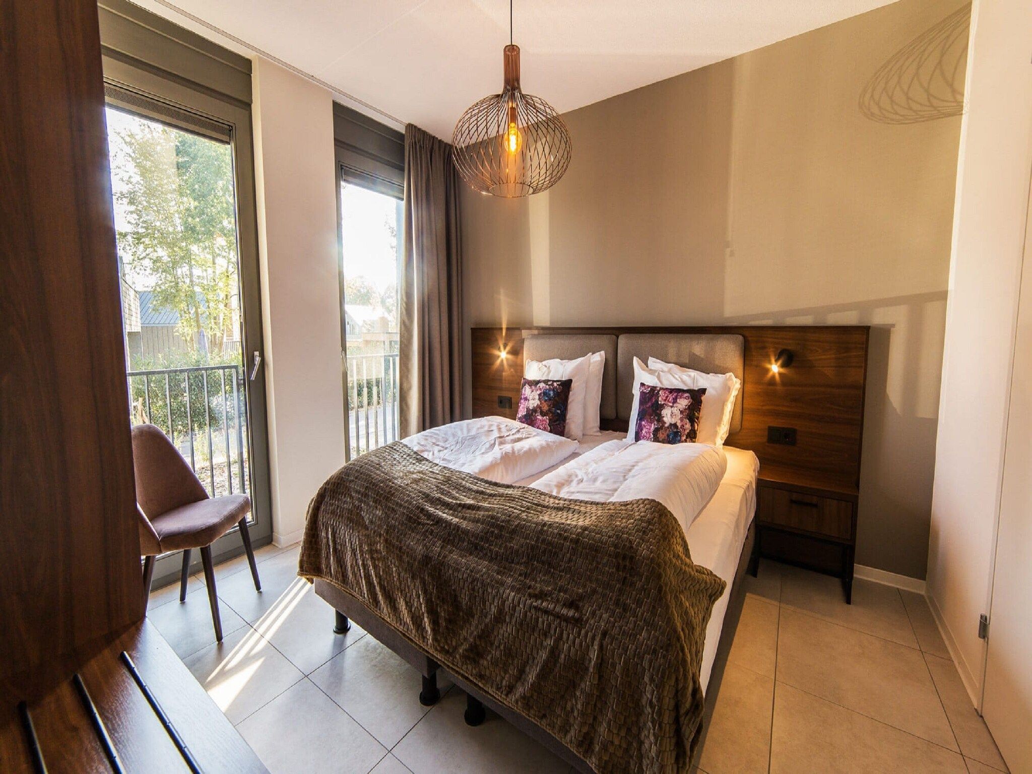 Een slaapkamer van Resort Maastricht 29 in Maastricht