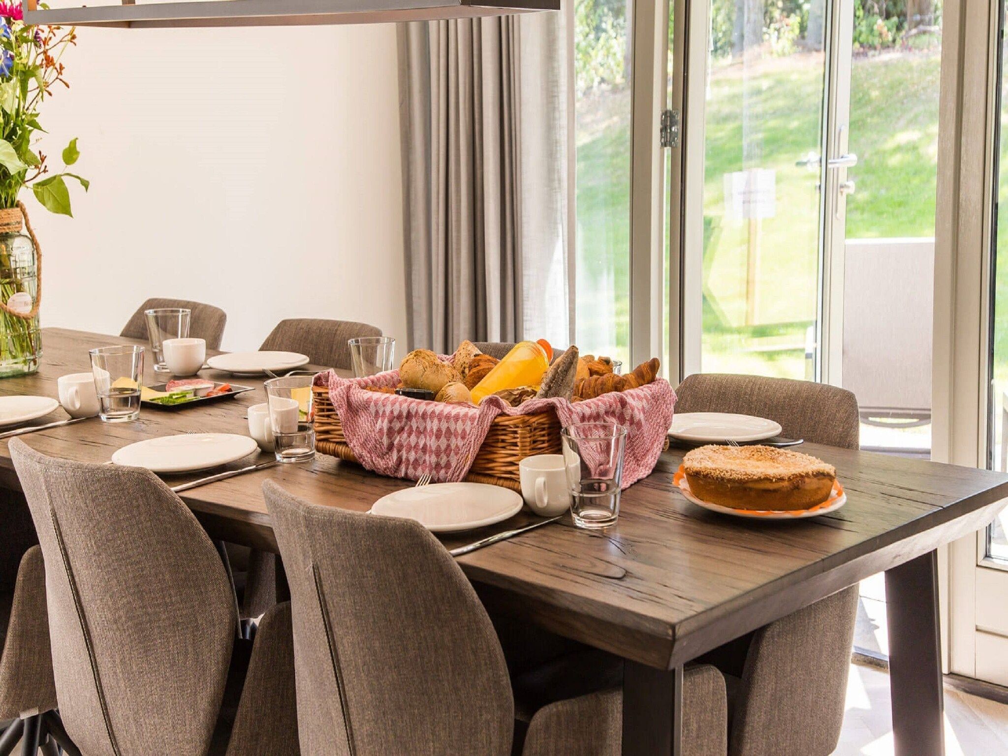 De eetkamer van Resort Maastricht 29 in Maastricht