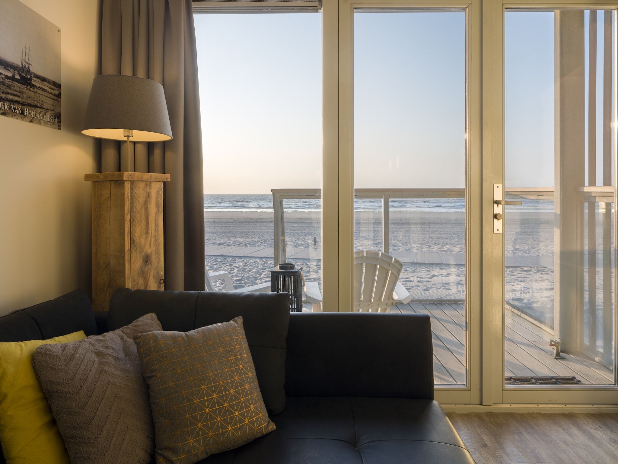 De woonkamer van Resort Hoek van Holland in Hoek Van Holland