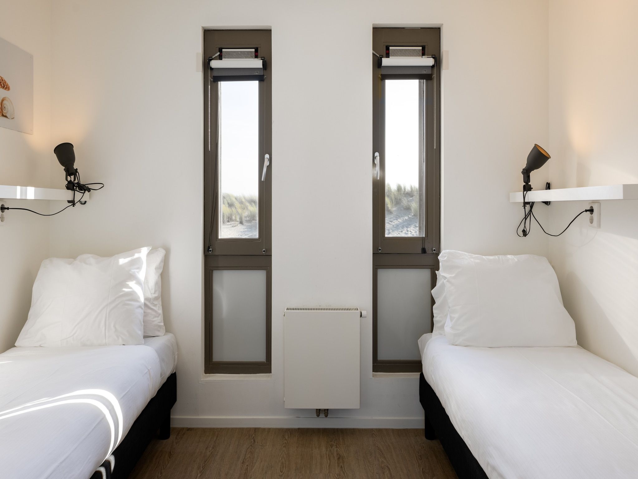 Een slaapkamer van Resort Hoek van Holland in Hoek Van Holland