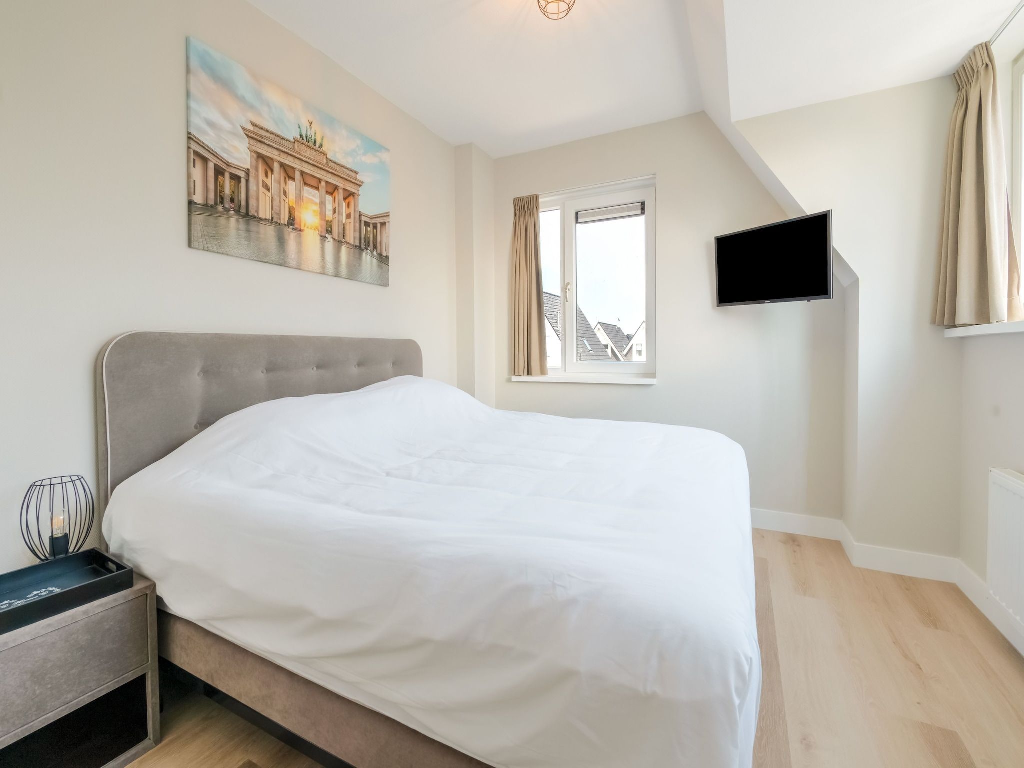 Een slaapkamer van Us winsk in Stavoren