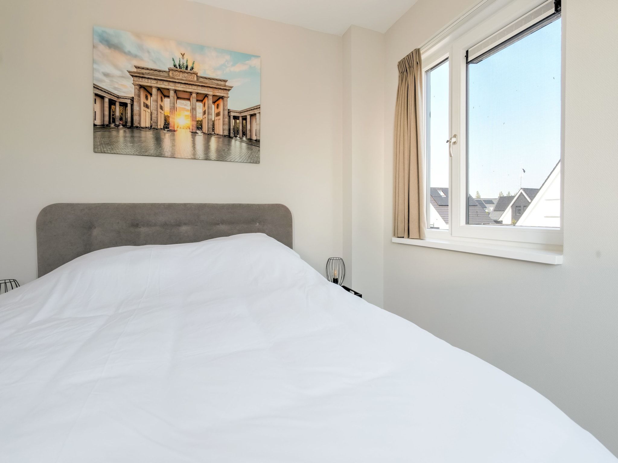 Een slaapkamer van Us winsk in Stavoren