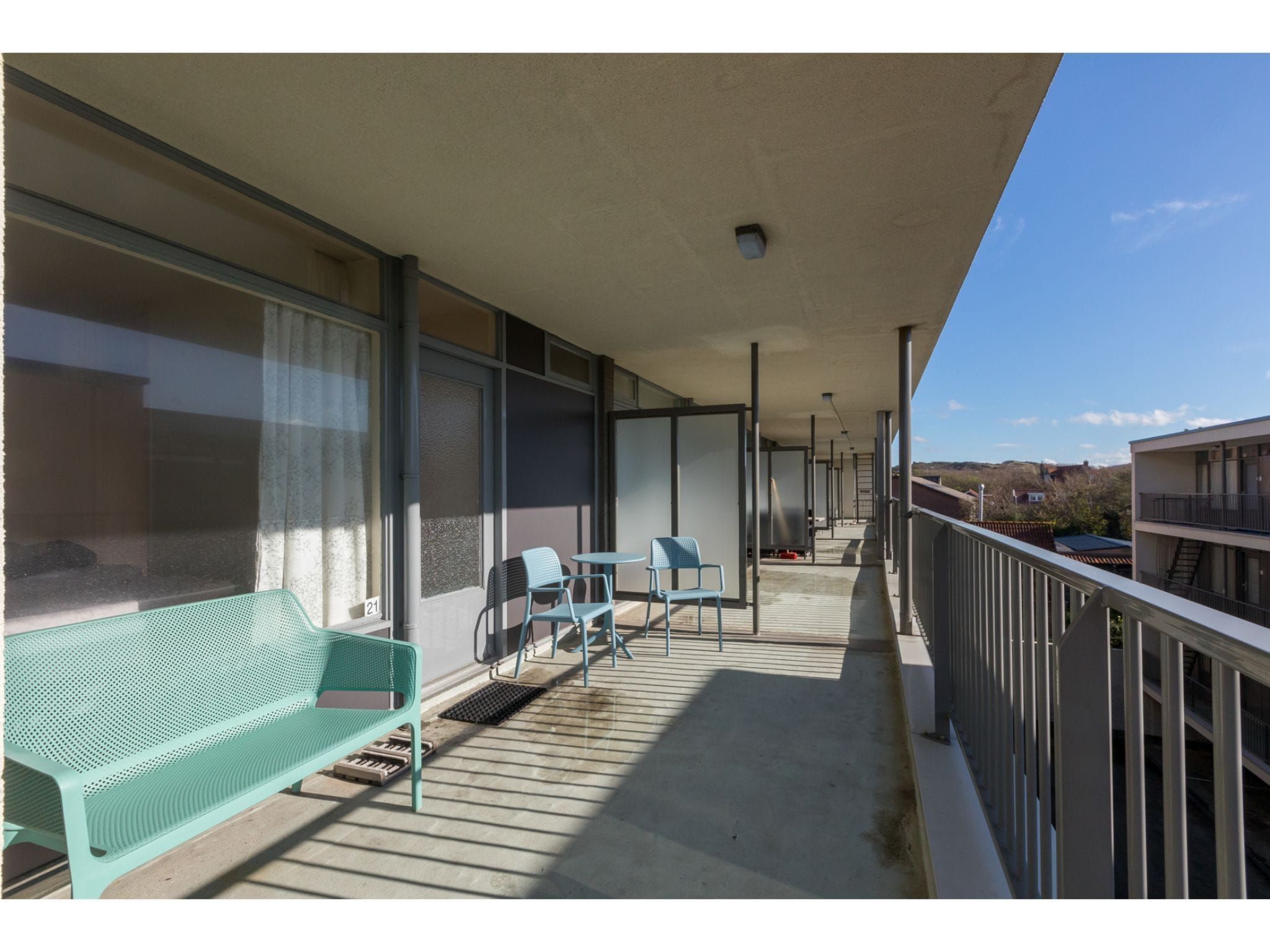 Het terras van Duinstraatje  Zoutelande in Zoutelande