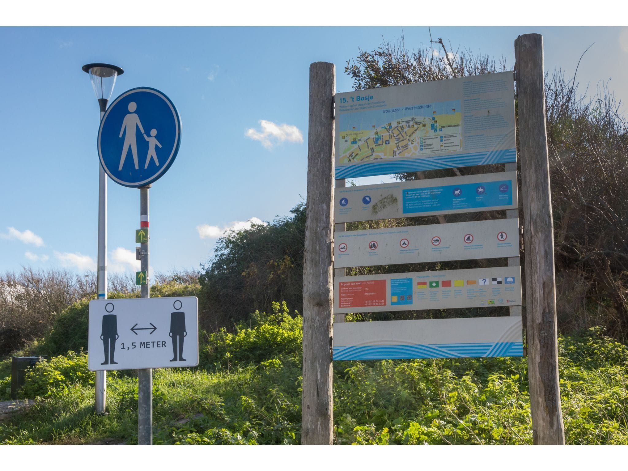 Sfeerbeeld van Duinstraatje  Zoutelande in Zoutelande