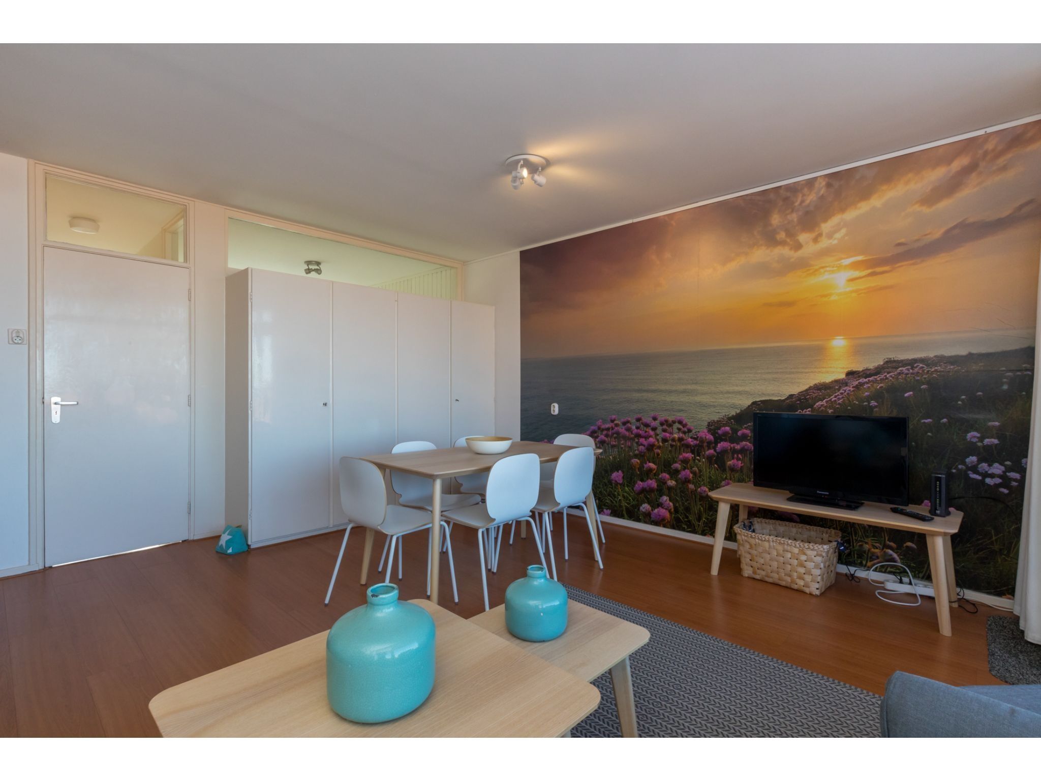 De woonkamer van Duinstraatje  Zoutelande in Zoutelande