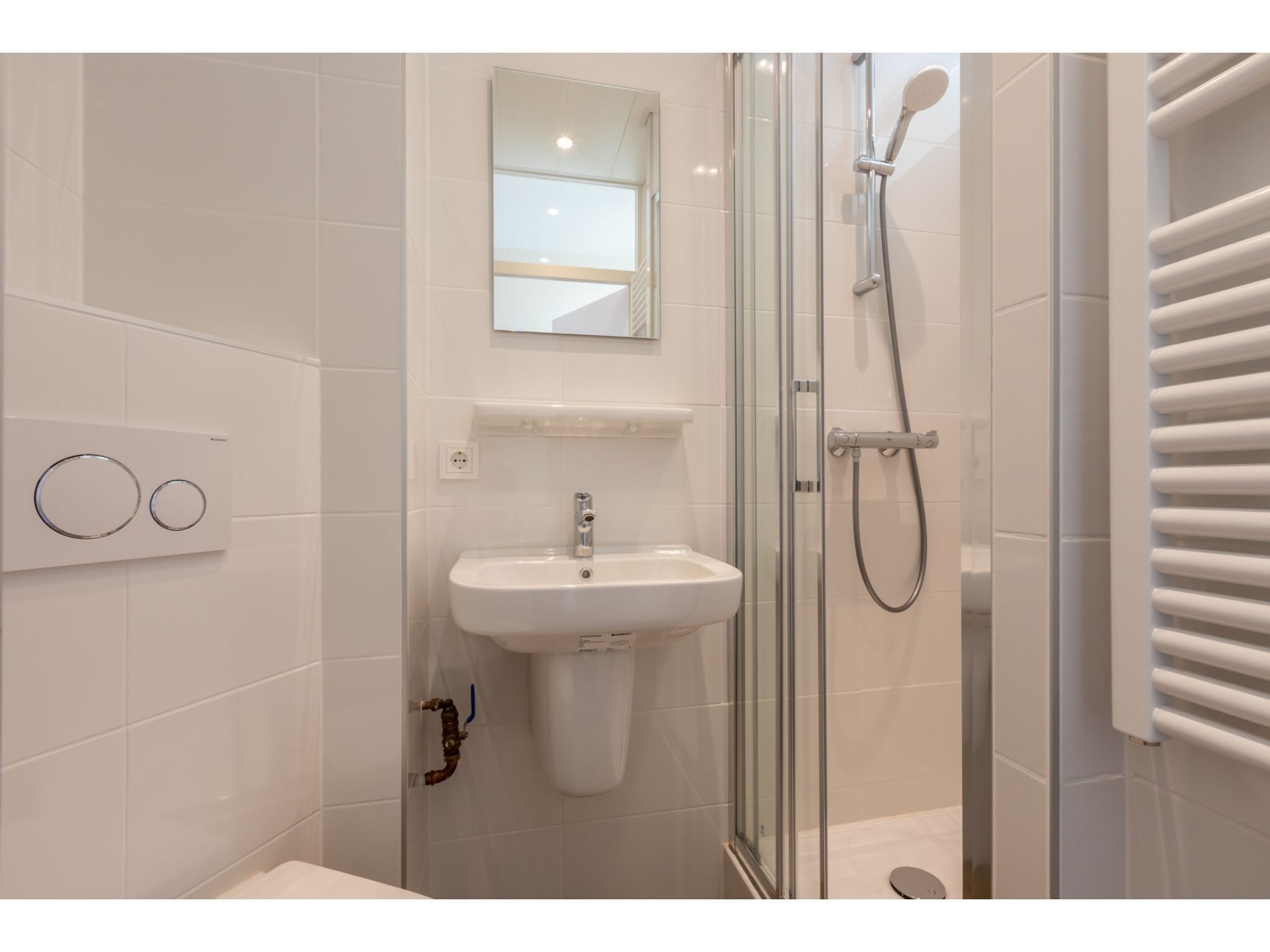 De badkamer van Duinstraatje  Zoutelande in Zoutelande