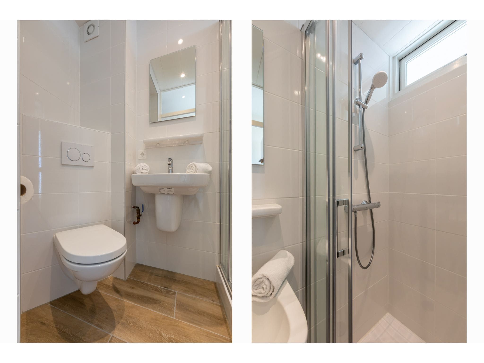 De badkamer van Duinstraatje  Zoutelande in Zoutelande