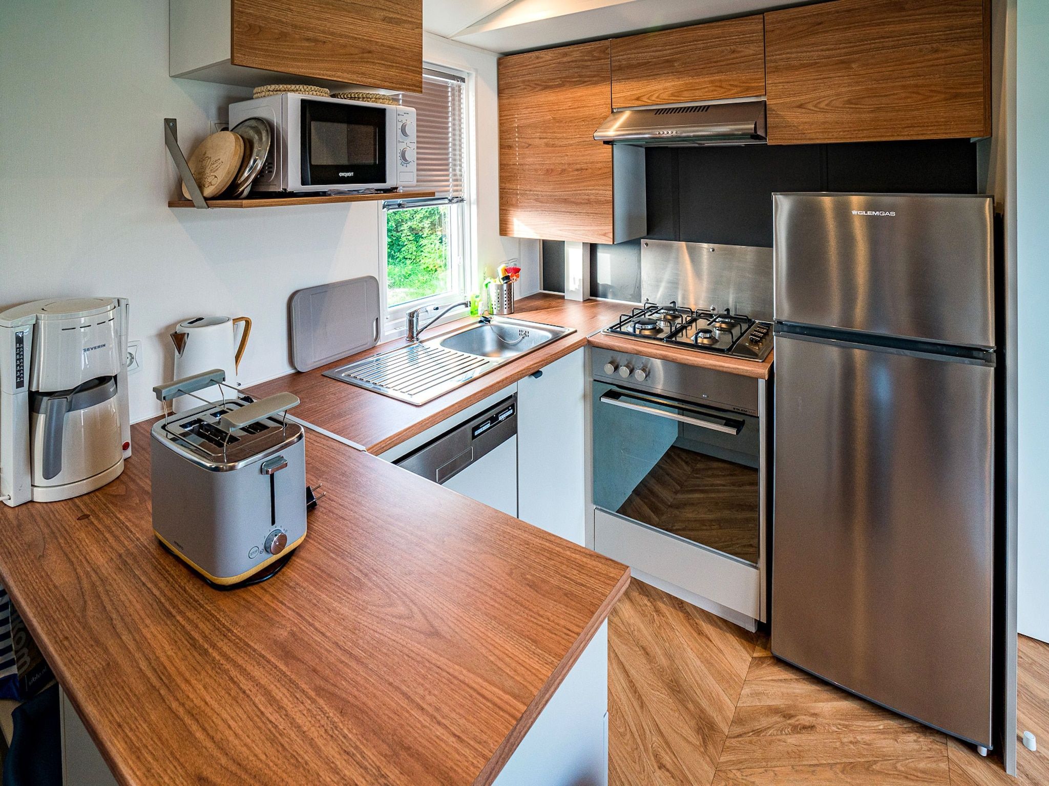 De keuken van Ocean Dreams Oostkapelle Zeeland M55 in Oostkapelle