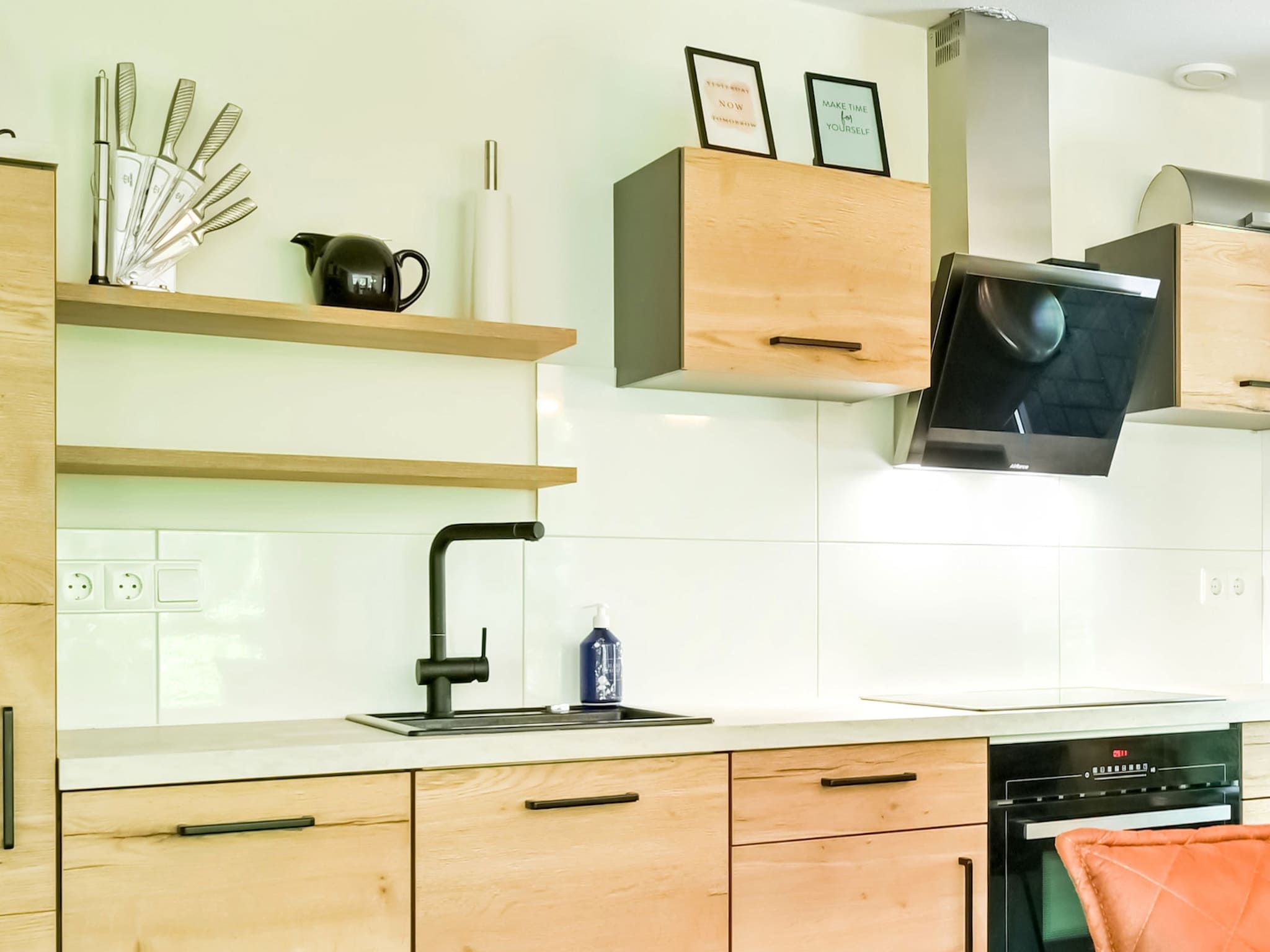 De keuken van Uitzicht in Reutum