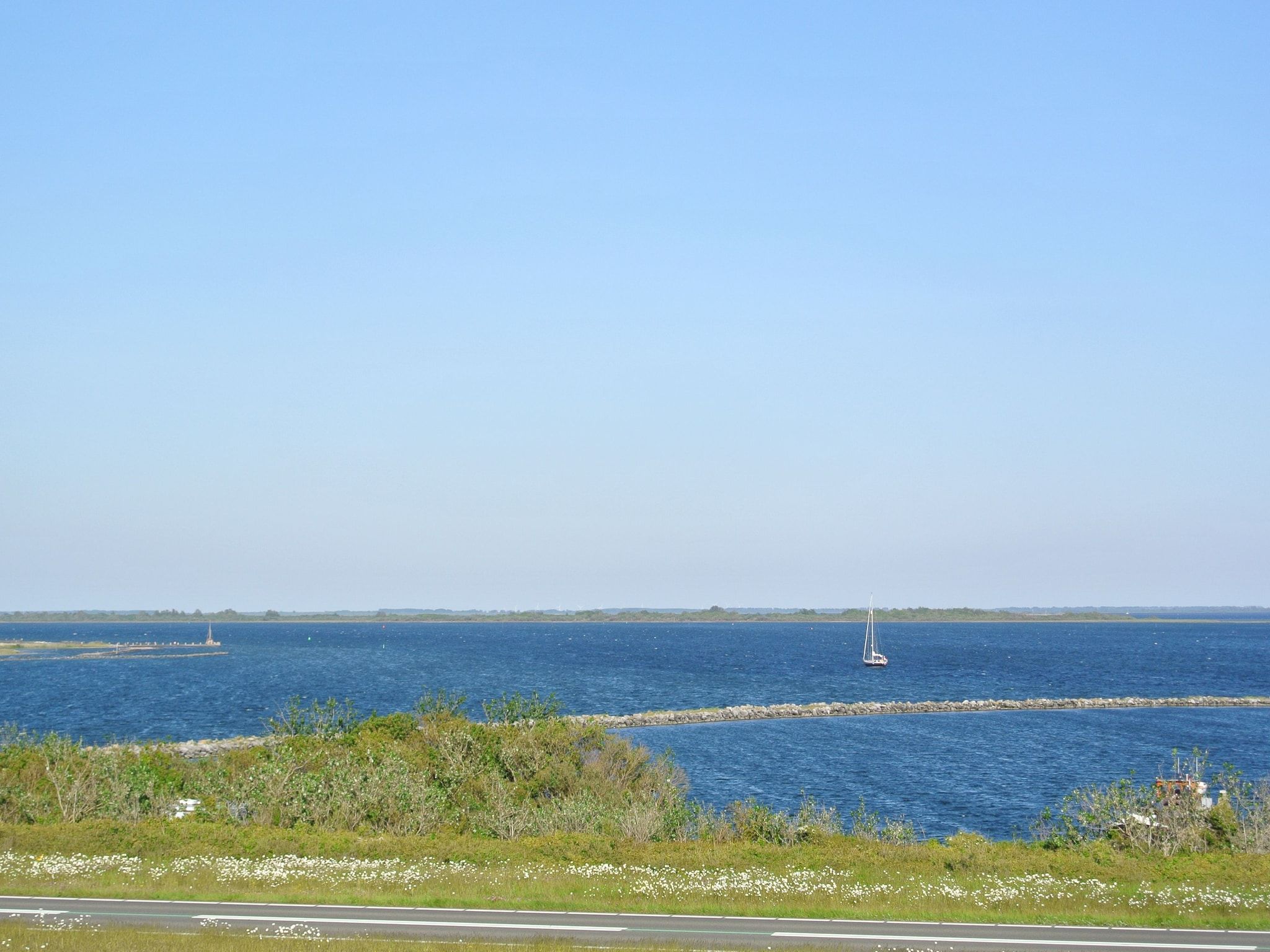 De omgeving van Chalet Sea Rocks in Goedereede