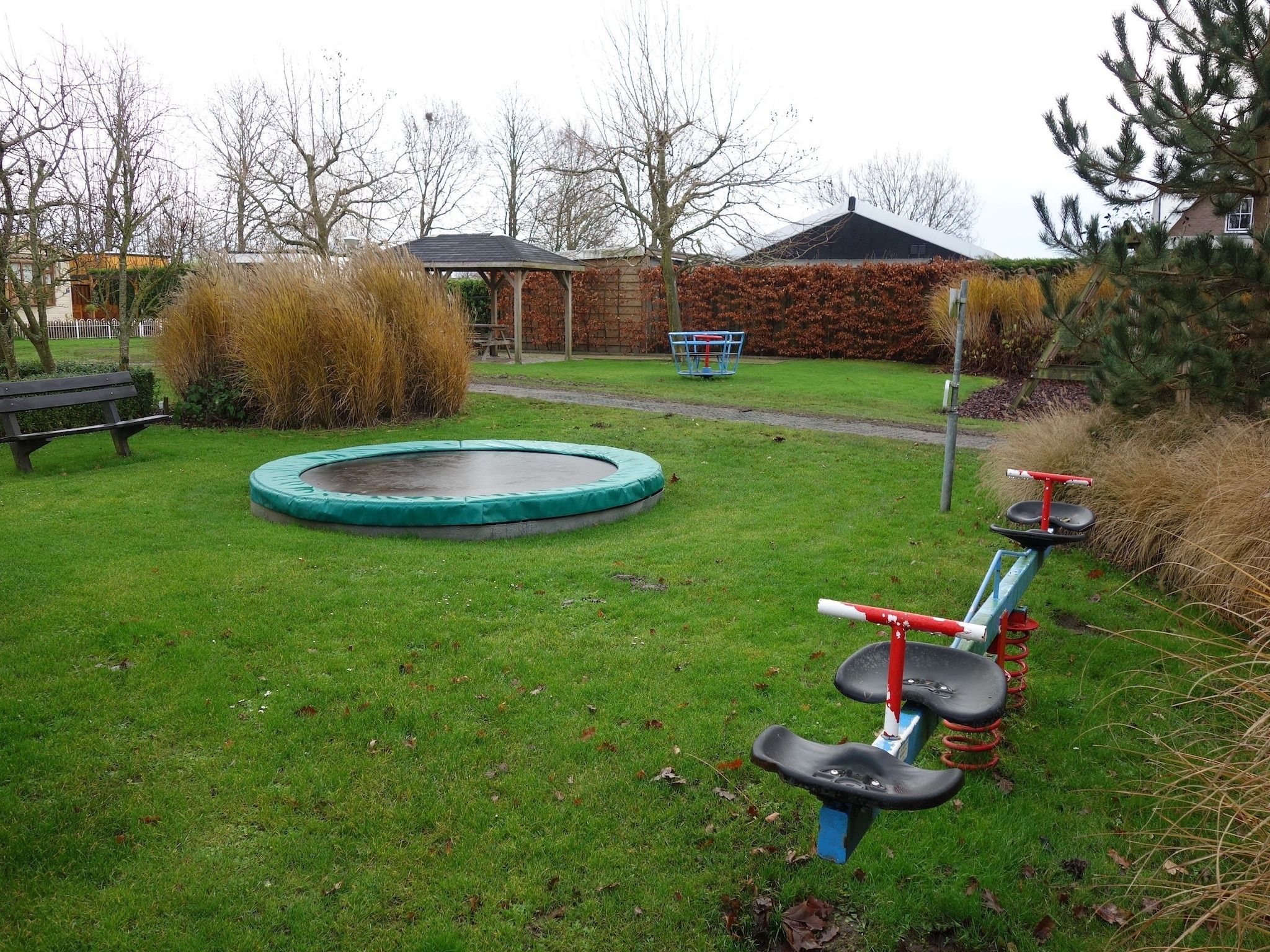 Parkfaciliteiten bij Chalet Sea Rocks in Goedereede