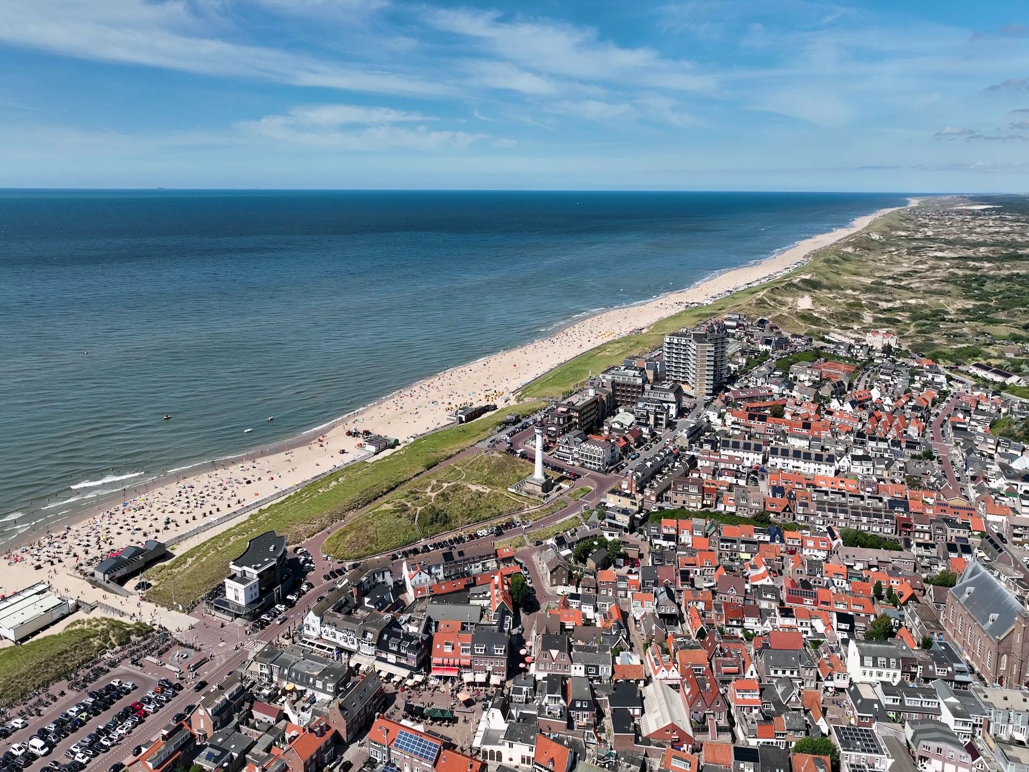 De buitenkant van Residentie de Graaf van Egmont 9 in Egmond aan zee
