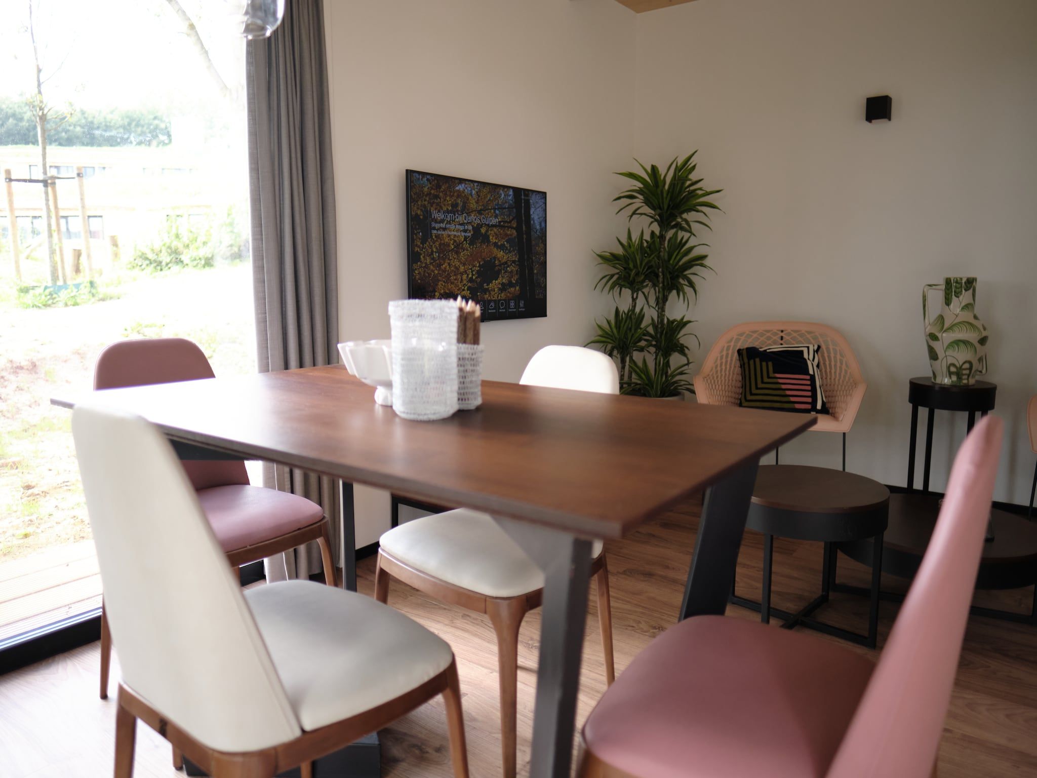 De woonkamer van Resort Gulpen 1 in Gulpen