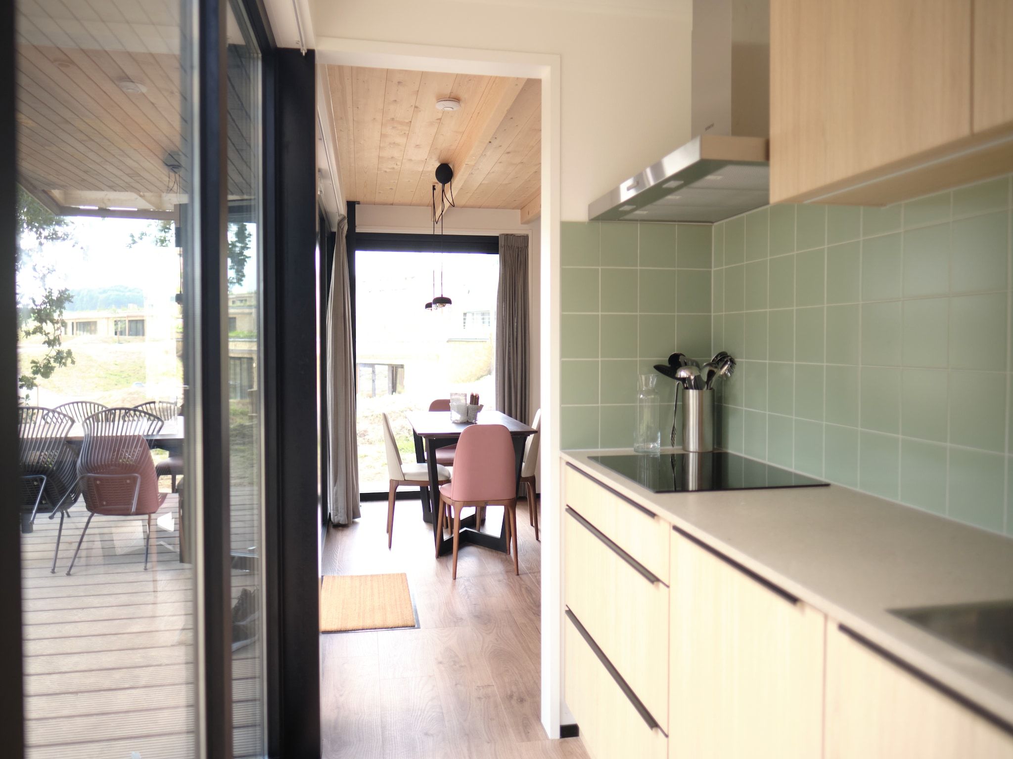 De keuken van Resort Gulpen 1 in Gulpen