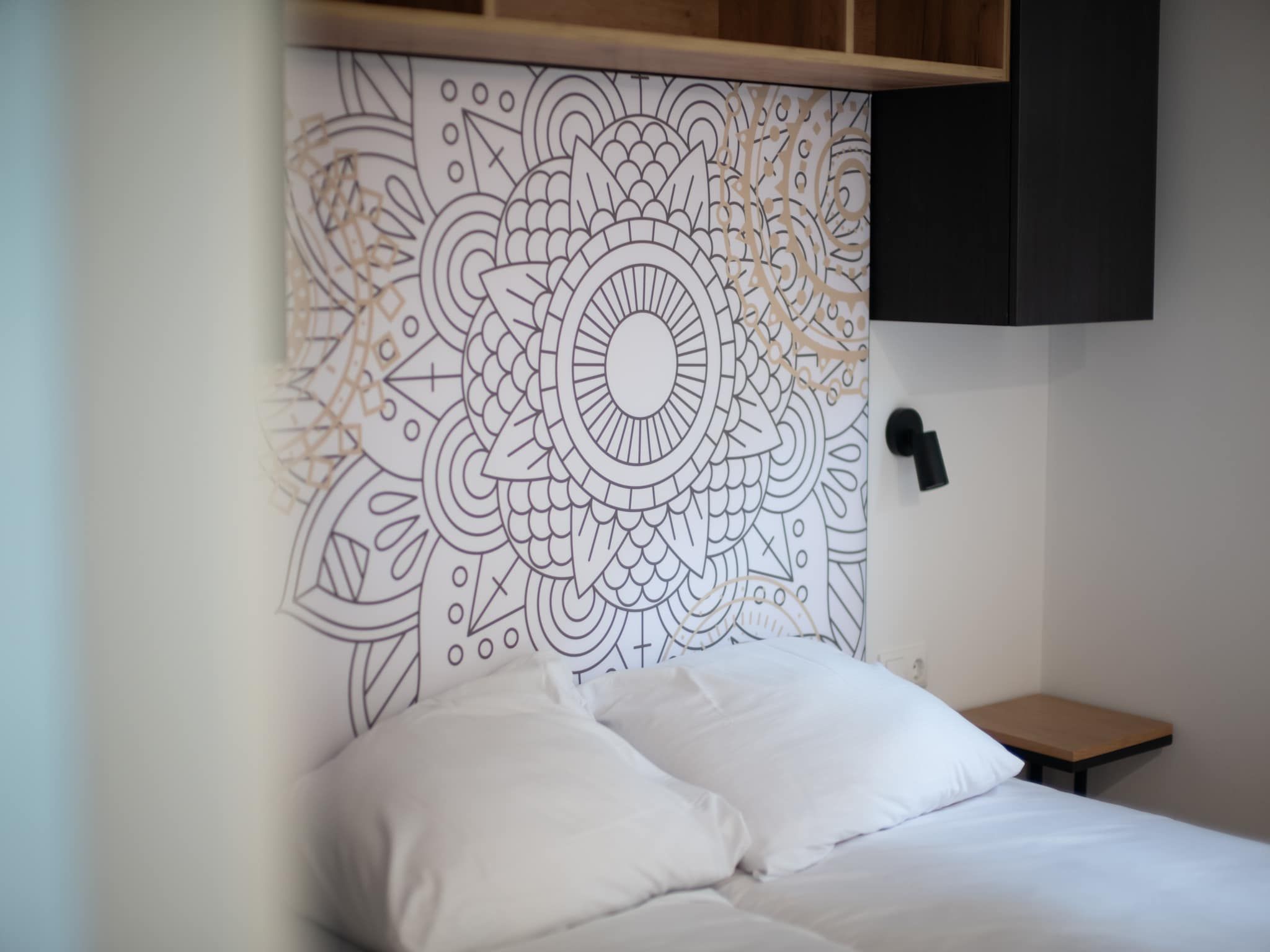 Een slaapkamer van Resort Gulpen 2 in Gulpen