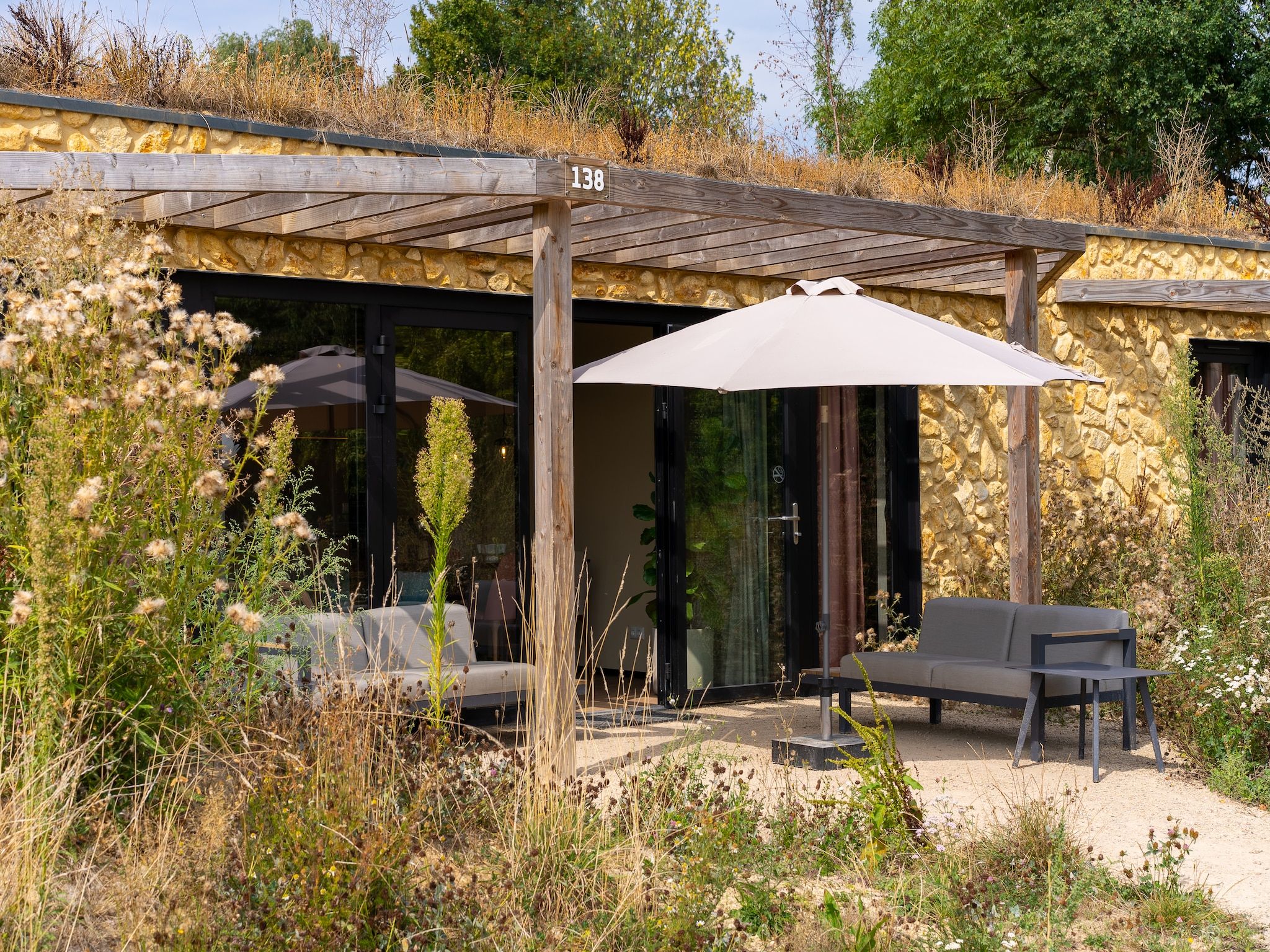 De buitenkant van Resort Gulpen 4 in Gulpen